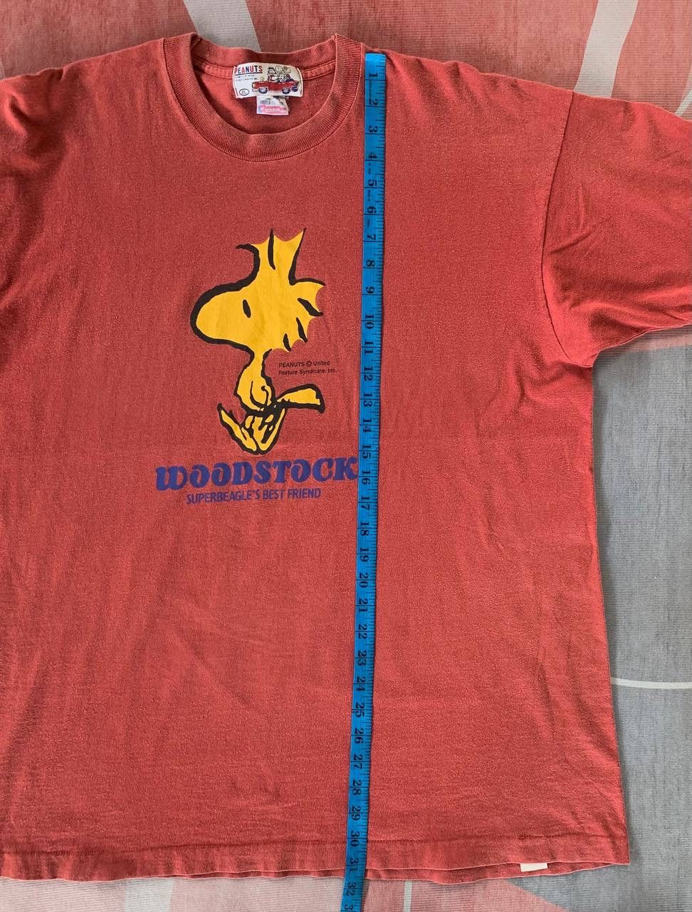 Peanuts Rare Vintage Snoopy Peanuts Woodstock Tees Size US XXL / EU 58 / 5 - 11 Thumbnail