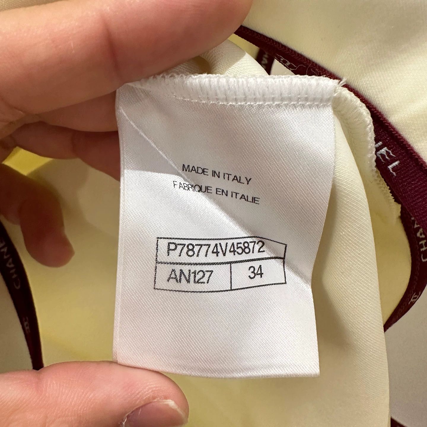 Chanel Chanel 25C Hooded Swimsuit Ribbon Slogan 34 Size XS / US 0-2 / IT 36-38 - 4 Thumbnail