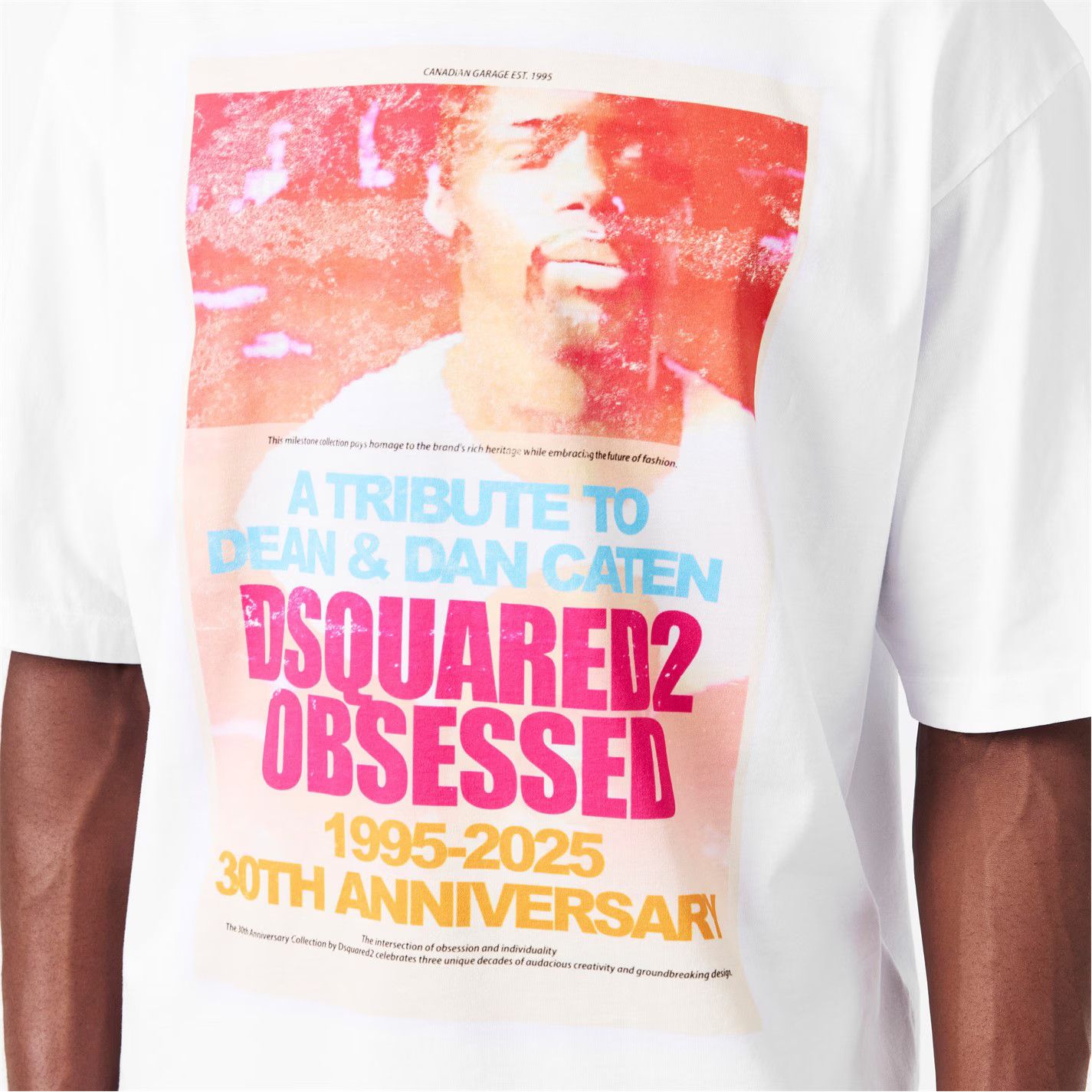 Dsquared2 o1g2r1mq0426 Oversized T-Shirt in White Size US L / EU 52-54 / 3 - 4 Thumbnail