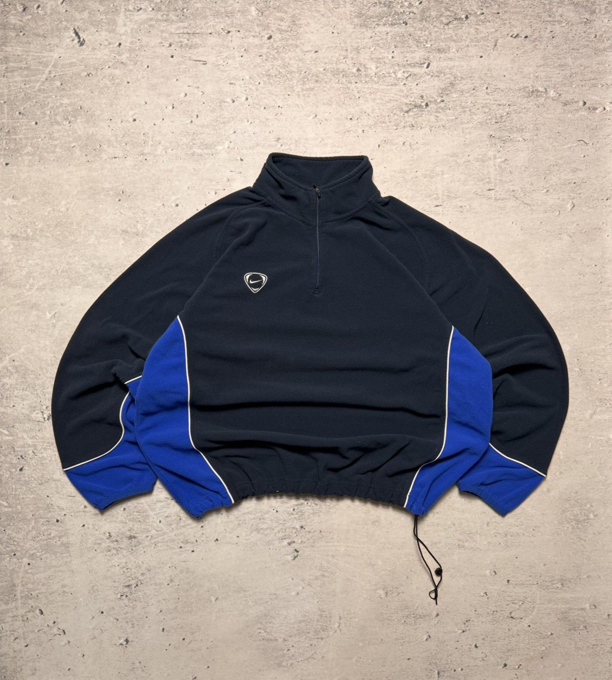 Nike × Vintage NIKE TEDDY VINTAGE CENTER LOGO OVERSIZE BOXY SWEATSHIRT Size US XL / EU 56 / 4 - 1 Thumbnail