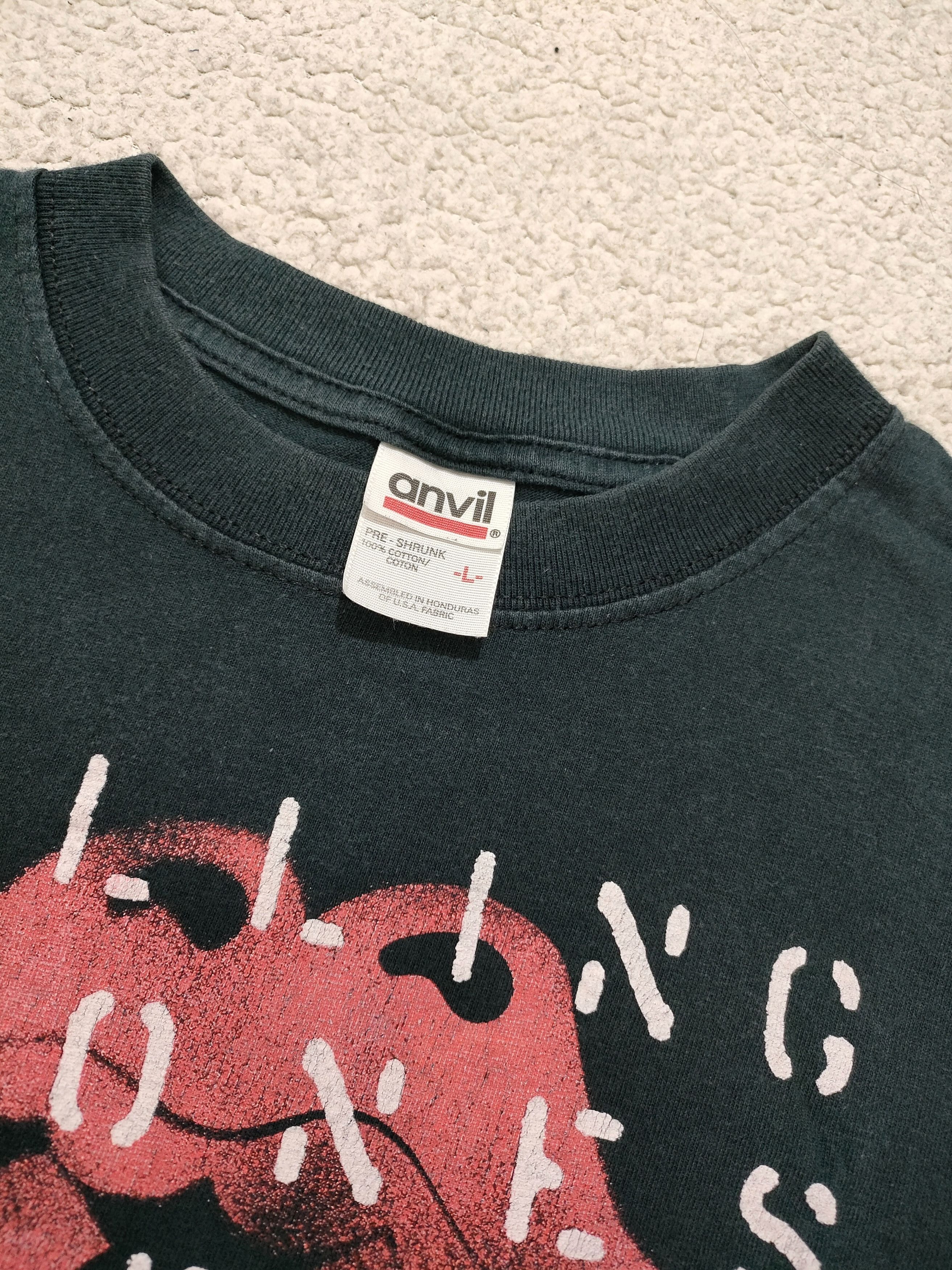 Band Tees × The Rolling Stones × Vintage Vintage 00s ROLLING STONES World Tour 2002-2003 T-Shirt Size US L / EU 52-54 / 3 - 5 Thumbnail