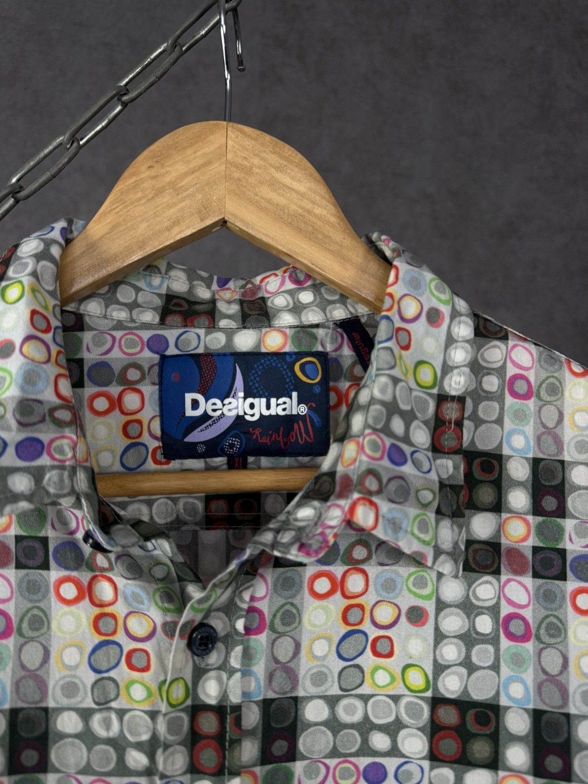 Desigual Desigual designer art crazy shirt Size US XL / EU 56 / 4 - 3 Thumbnail