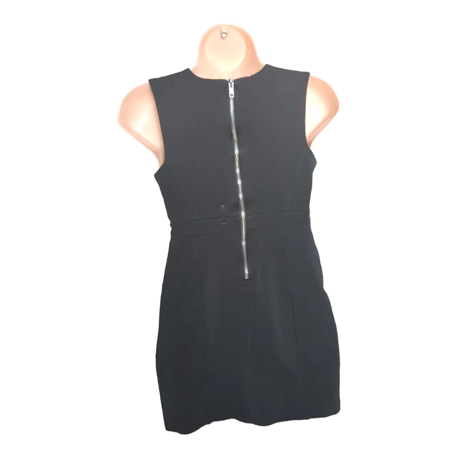 Other Forever New Fitted Dress in Black- Size 8 - Pre-loved Size S / US 4 / IT 40 - 2 Thumbnail