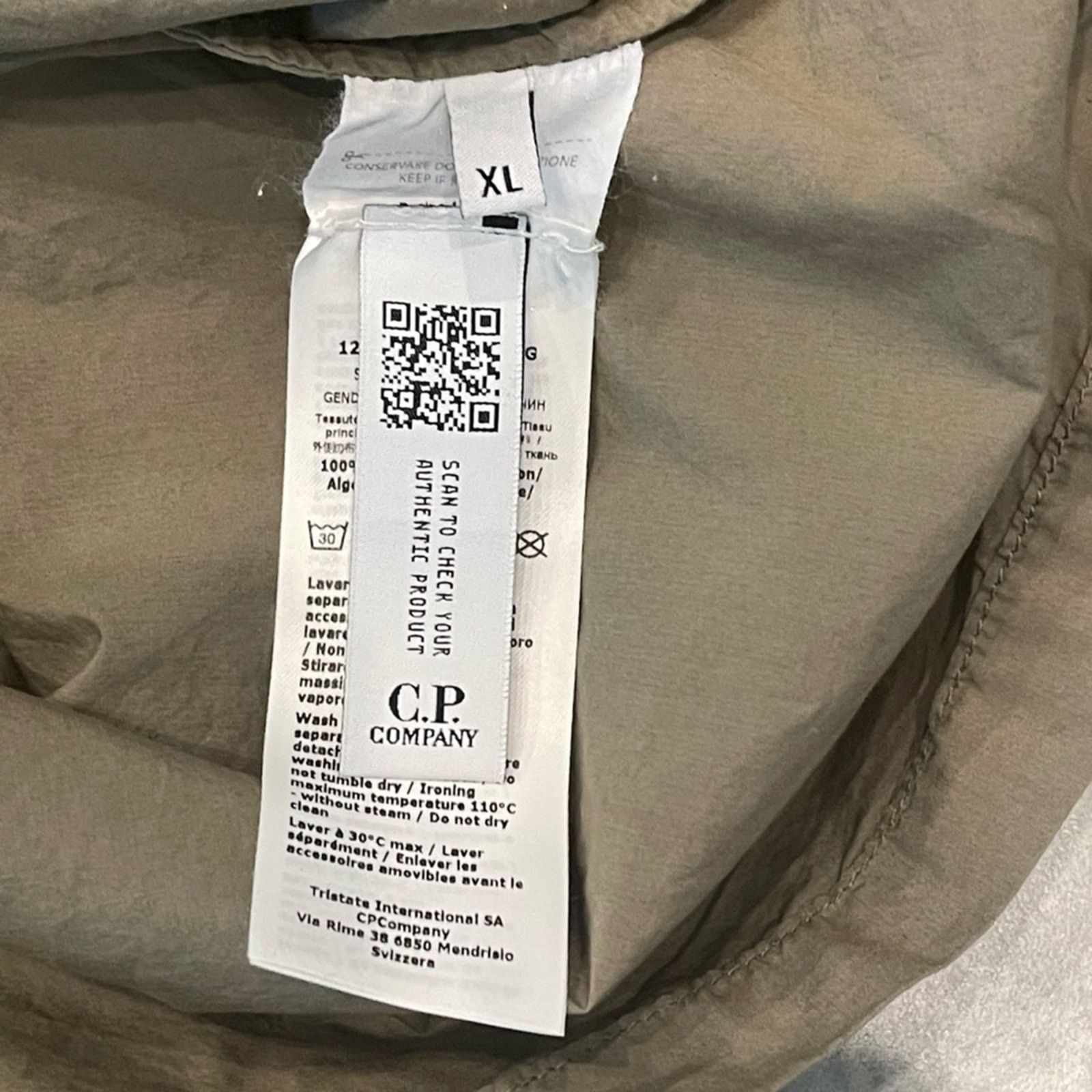 C.P. Company C.P. Company Tan Lightweight Chrome Utility Jacket Size:XL Size US XL / EU 56 / 4 - 10 Thumbnail