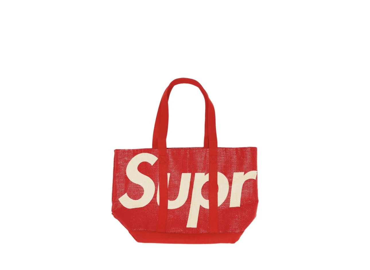 Supreme SUPREME RAFFIA SS20 Tote “Red” Size ONE SIZE - 1 Thumbnail