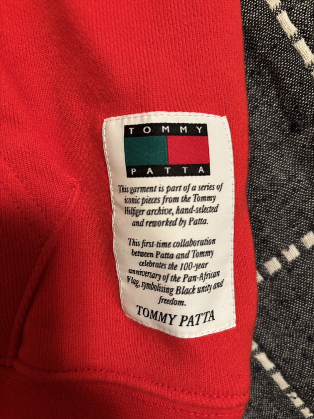 Patta Tommy + Patta Pan-African unity hoodie Size US S / EU 44-46 / 1 - 6 Thumbnail
