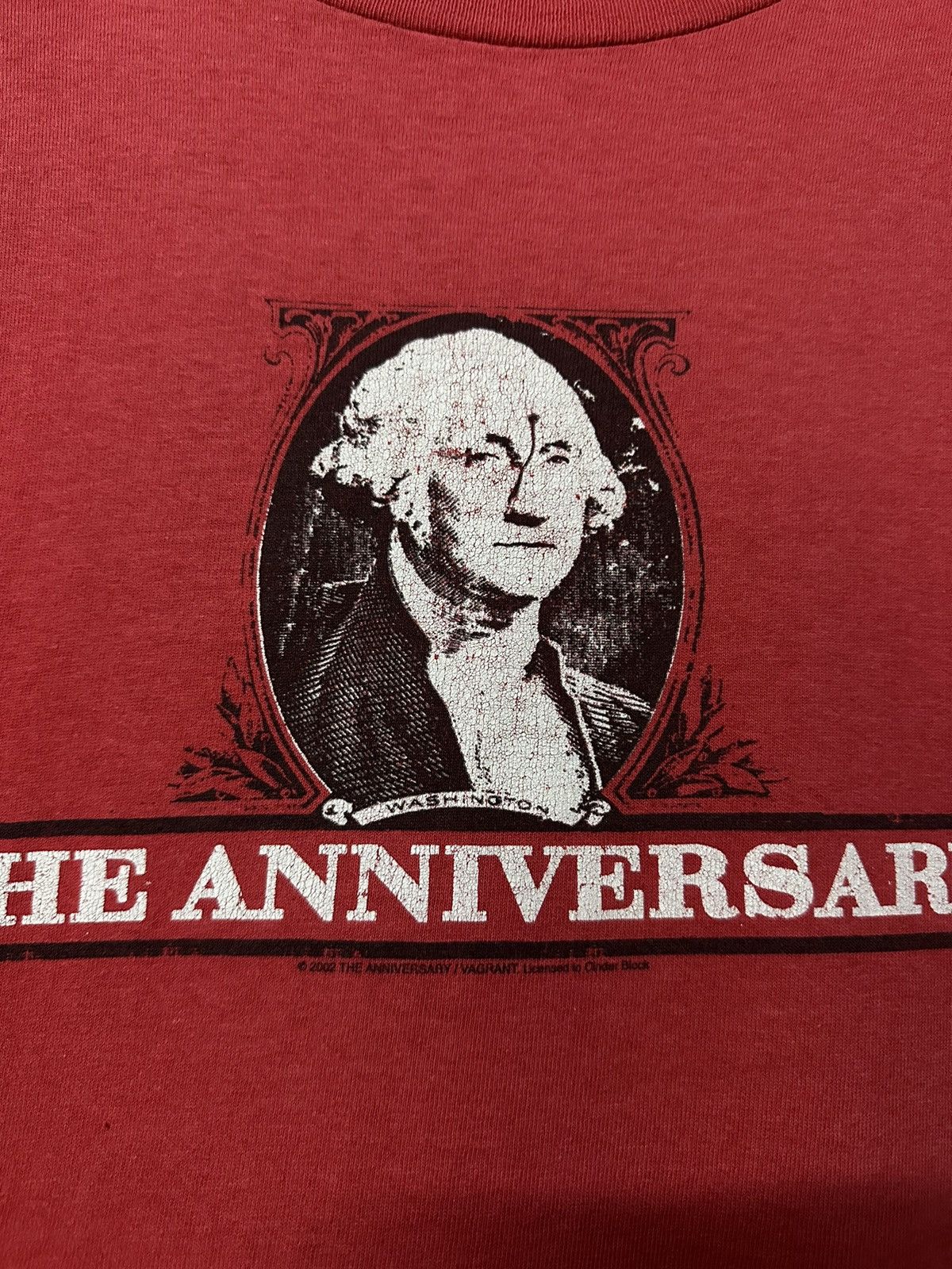 Band Tees × Vintage Vintage The Anniversary Indie Rock Band Distressed Tee Size US M / EU 48-50 / 2 - 3 Thumbnail