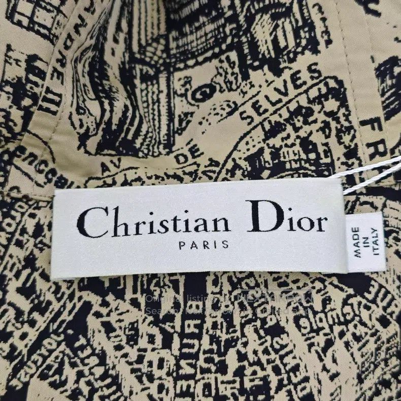 Dior Dior Khaki City Map Zipper Hooded Jacket Size L / US 10 / IT 46 - 5 Thumbnail
