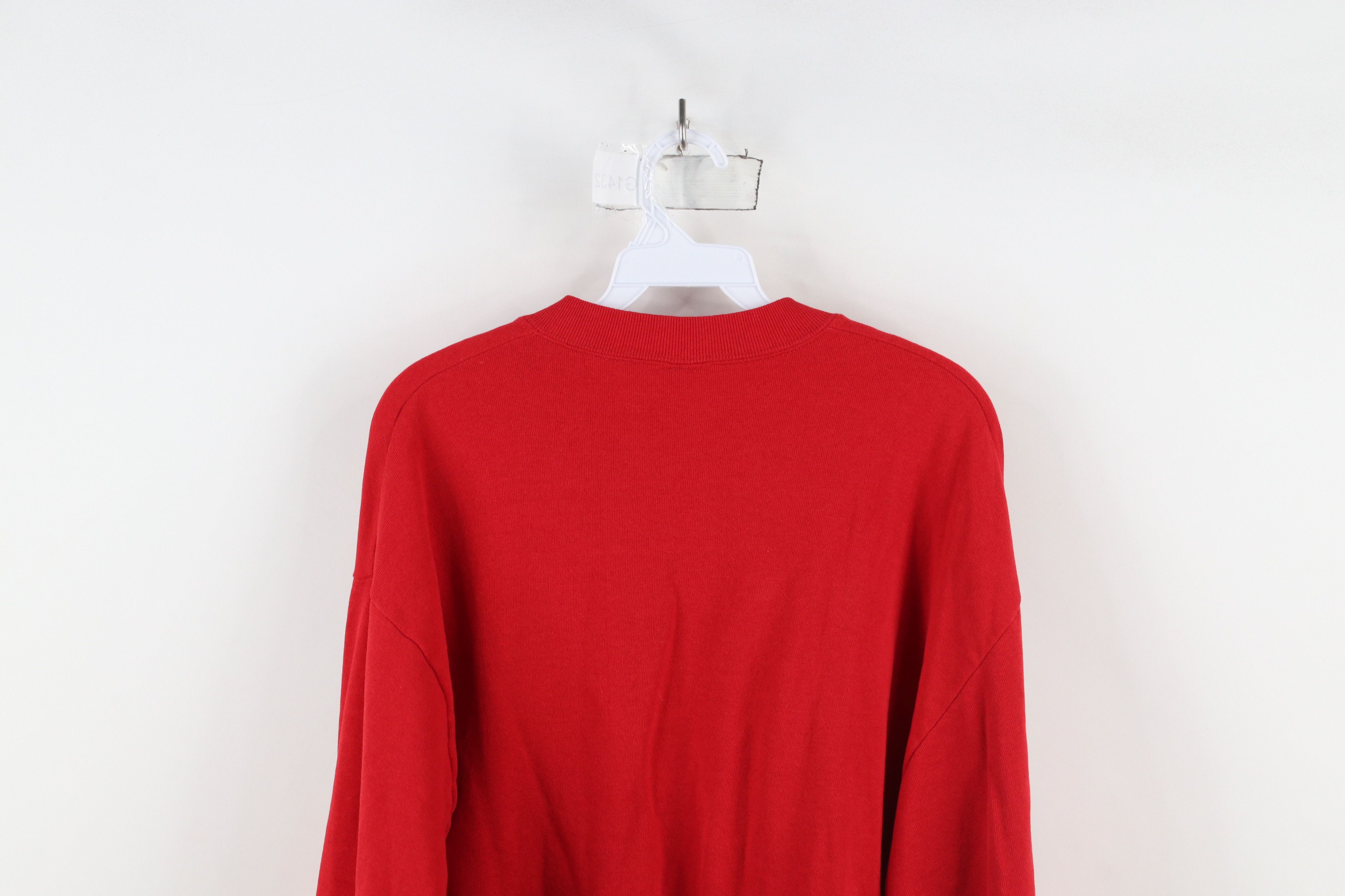 Vintage Vintage 90s Country Farmhouse Quilt Heart Sweatshirt USA Size L / US 10 / IT 46 - 13 Thumbnail
