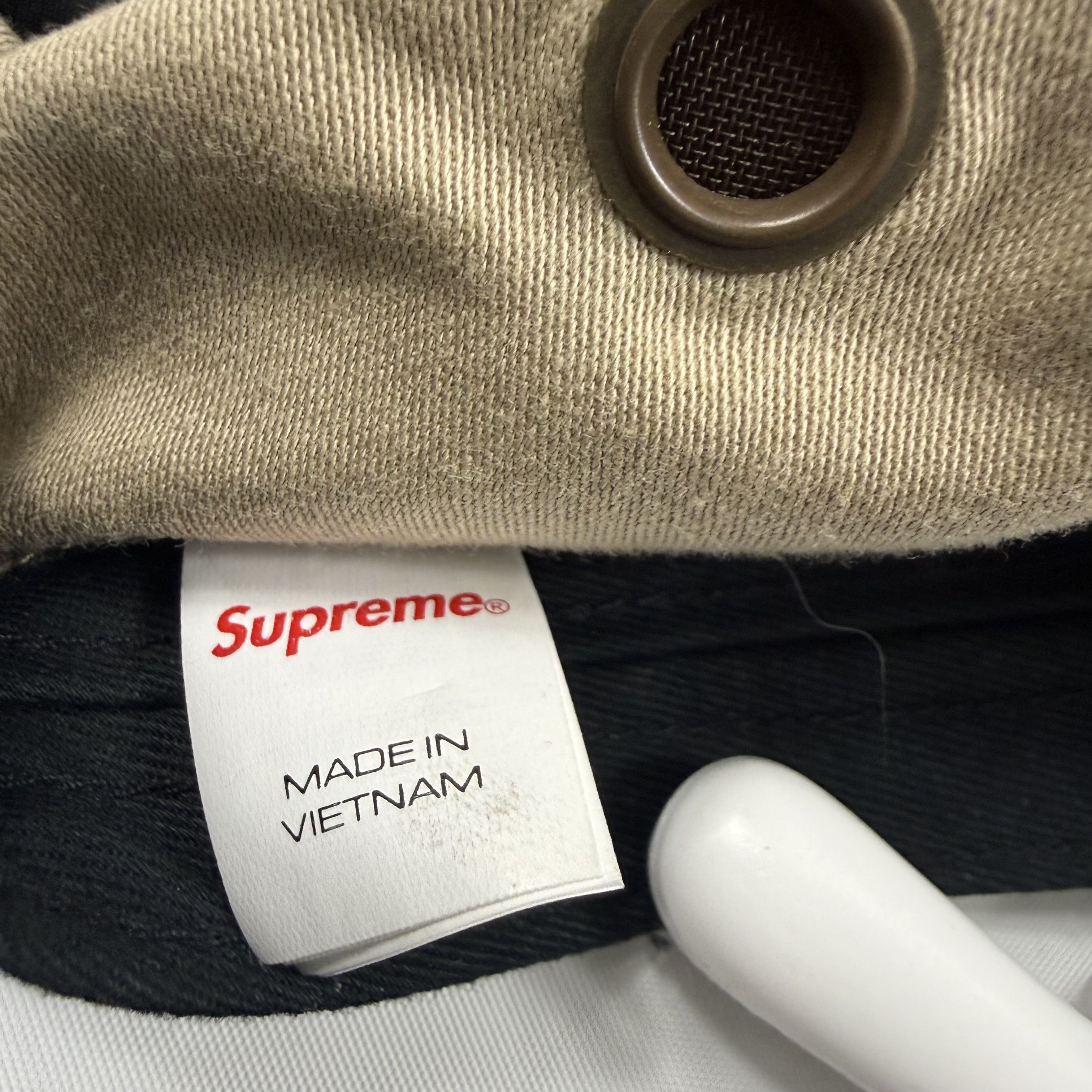 Supreme Supreme 5 Panel Camp Cap Tan Khaki Adjustable Strapback Size ONE SIZE - 3 Thumbnail