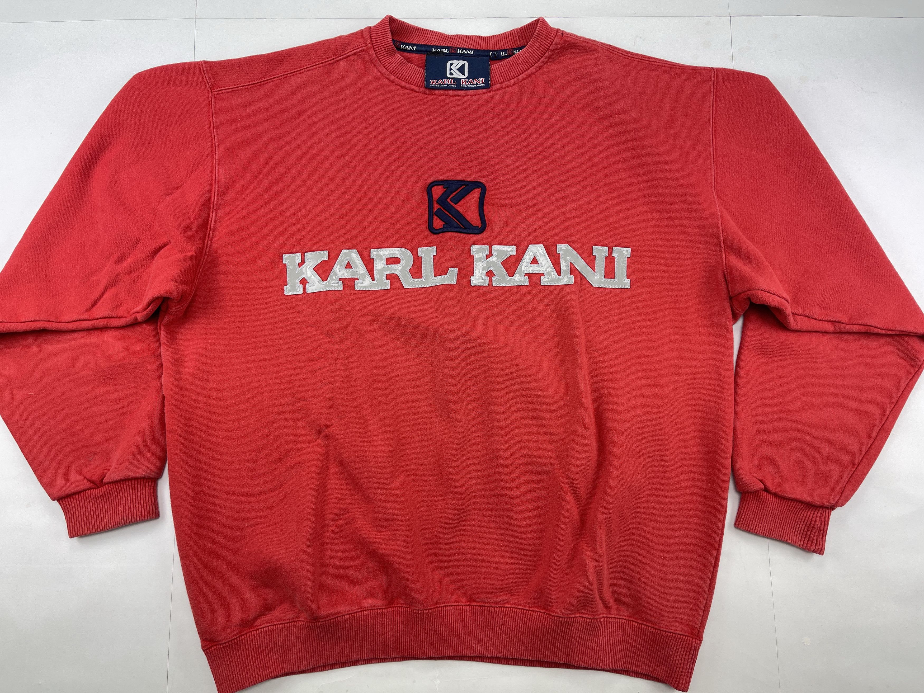 Karl Kani KARL KANI sweatshirt, vintage 90s hip hop, skater size L Size US L / EU 52-54 / 3 - 5 Thumbnail