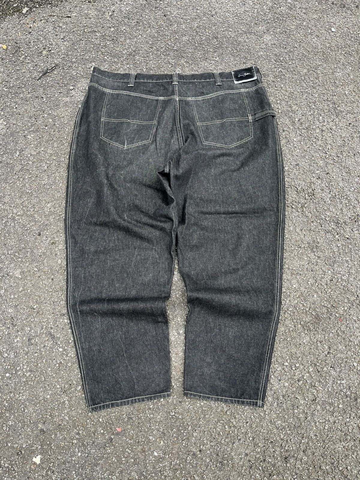 Sean John Size 48 Vintage Y2K Sean John Black Denim Jeans Skater Size US 44 / EU 60 - 8 Thumbnail