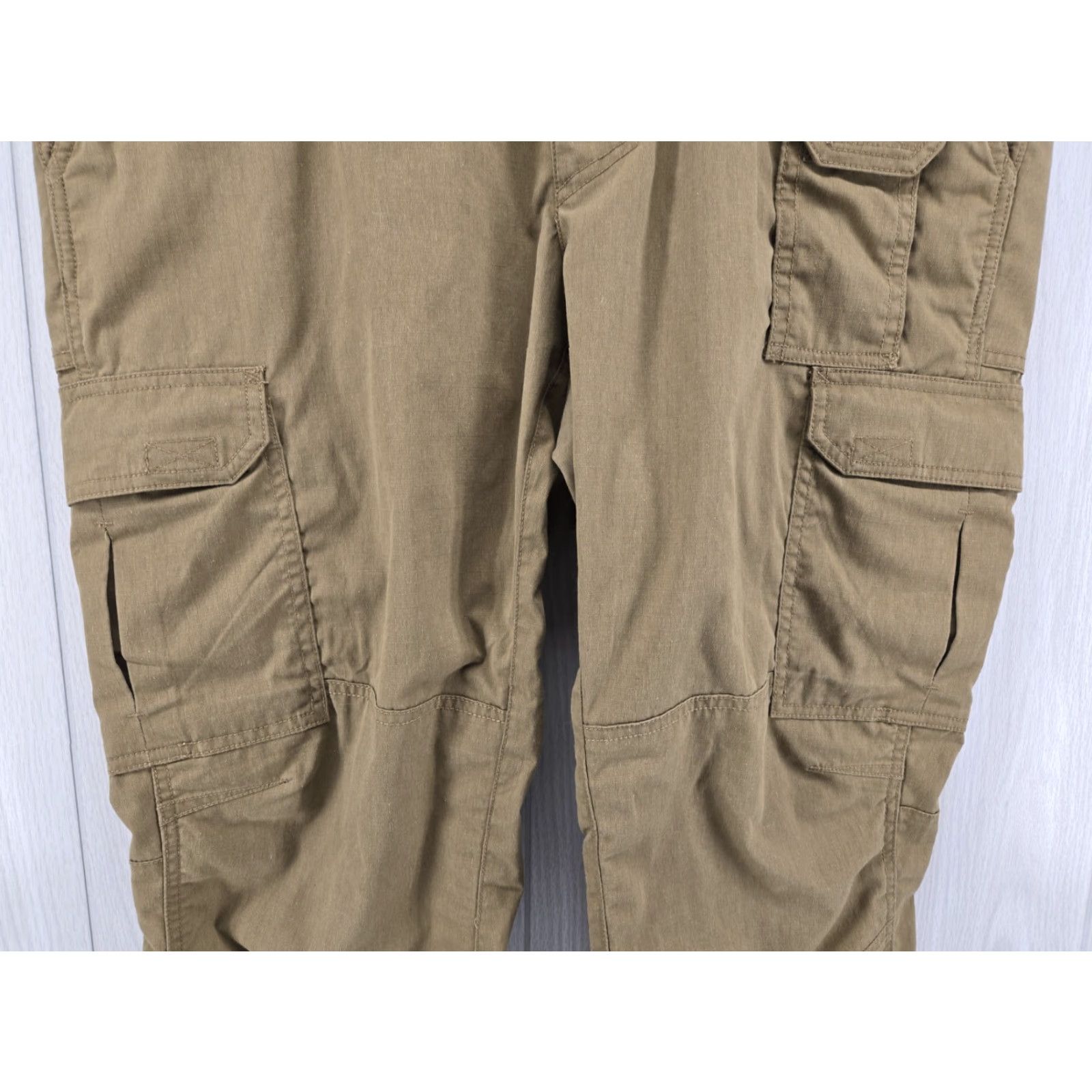 Vintage 5.11 Tactical Series Men Pants 36x30 Cargo Utility Ripstop Double Knee Brown Size US 36 / EU 52 - 4 Thumbnail
