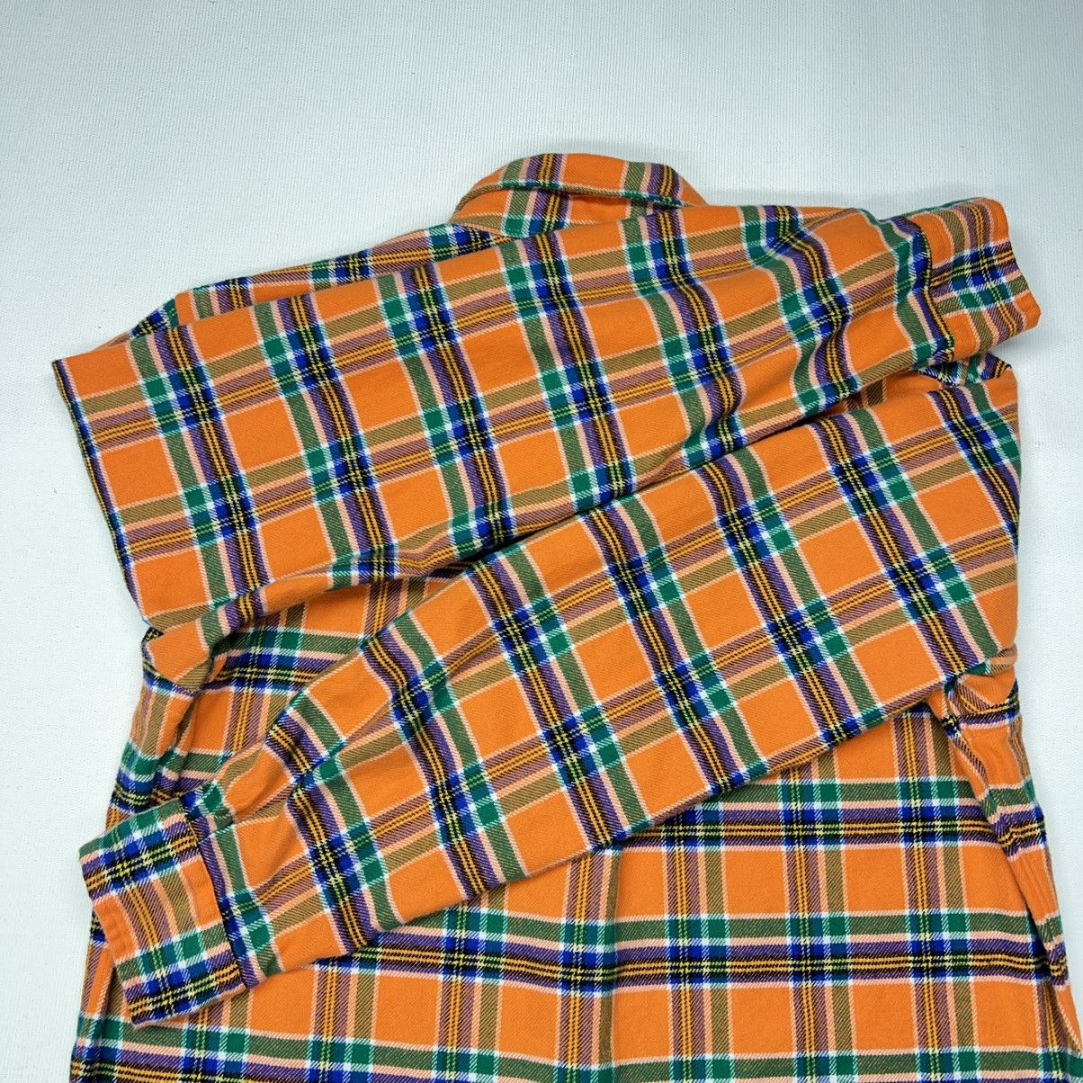 Polo Ralph Lauren Polo Ralph Lauren Flannel Shirt Orange Button Down Classic Size US M / EU 48-50 / 2 - 12 Thumbnail