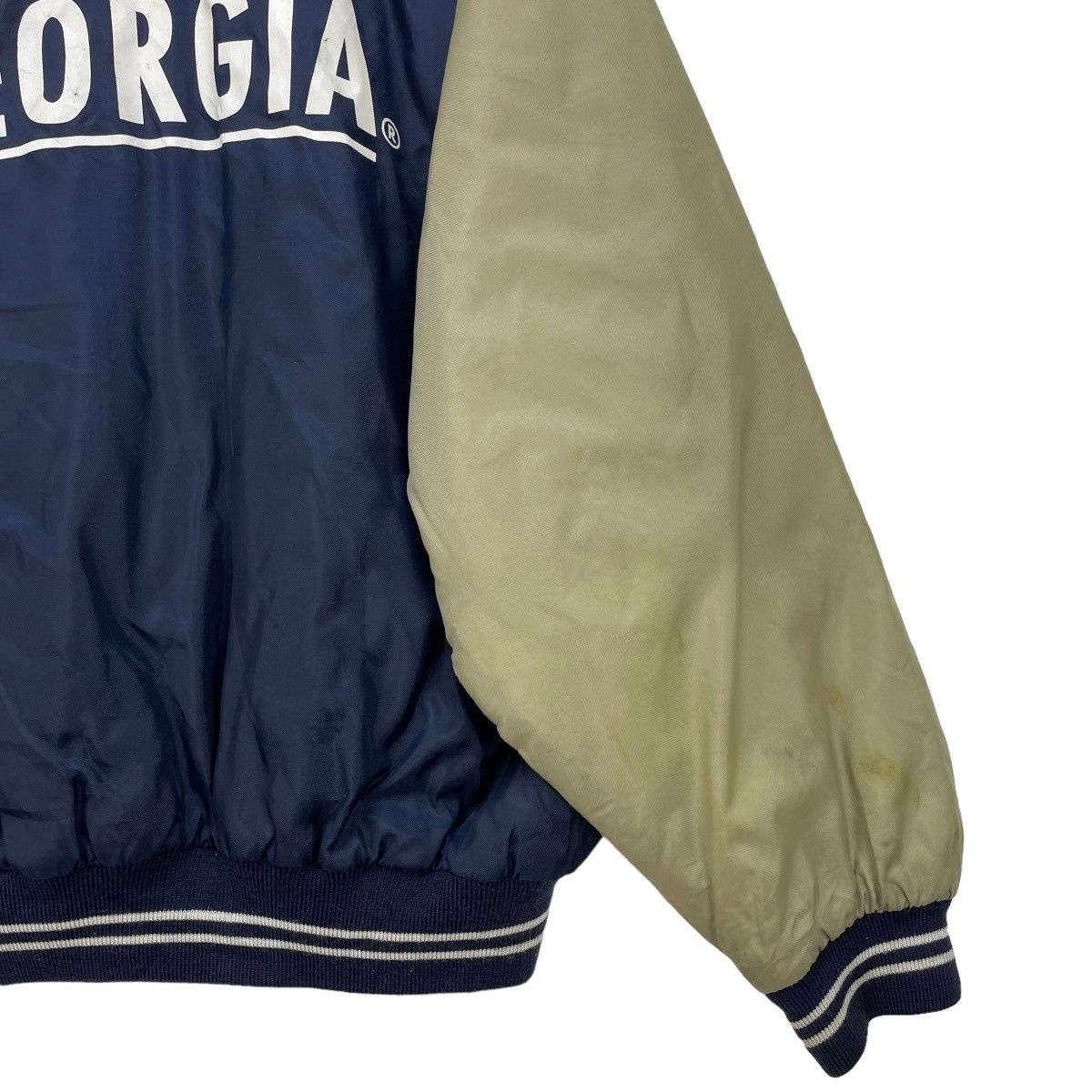 Japanese Brand 💥Vintage Bomber Raglan Georgia Embroidery Jacket Size US M / EU 48-50 / 2 - 6 Thumbnail