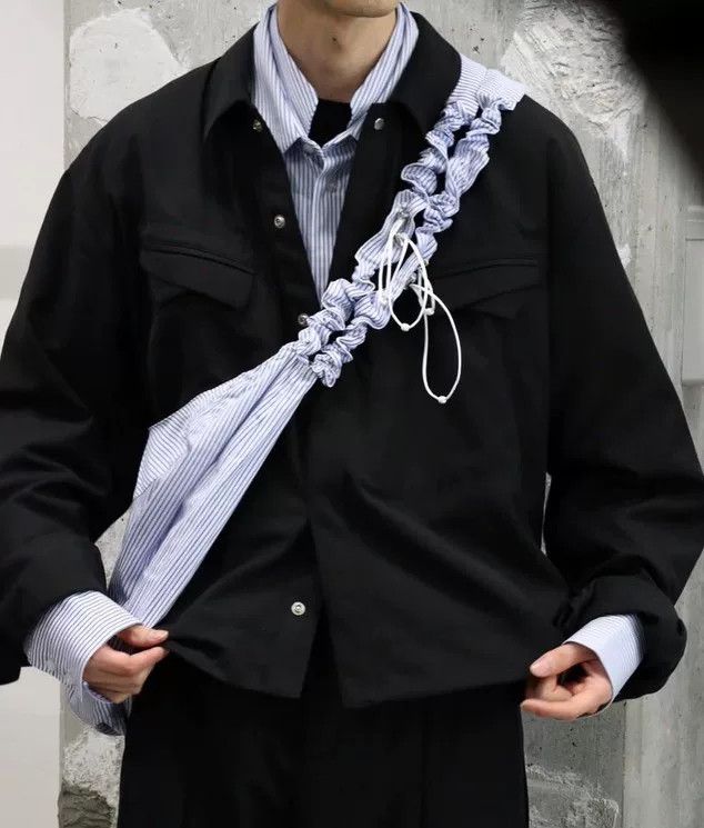 Japanese Brand J.L-A.L Triple Collar Shirt Size US L / EU 52-54 / 3 - 1 Thumbnail