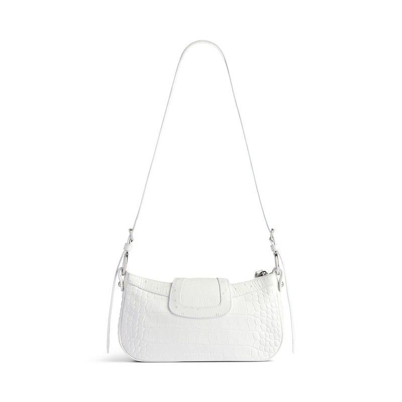 Balenciaga o1la1rc1a0825 Size: OS / Essex Small Shoulder Bag in White Size ONE SIZE - 4 Thumbnail