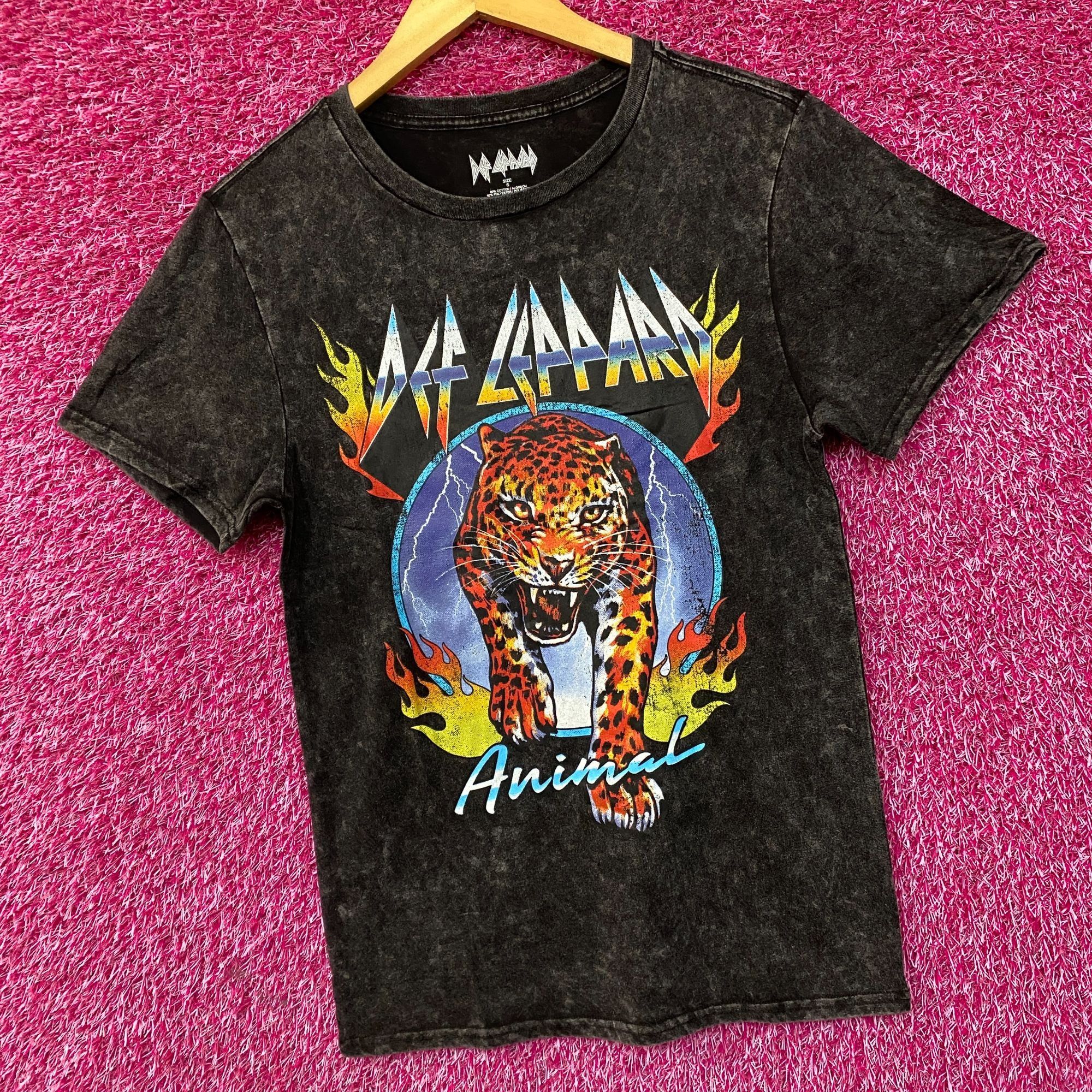 Def Leppard Def Leppard Hysteria Album Animal Graphic Heavy Metal Band Size US S / EU 44-46 / 1 - 3 Thumbnail