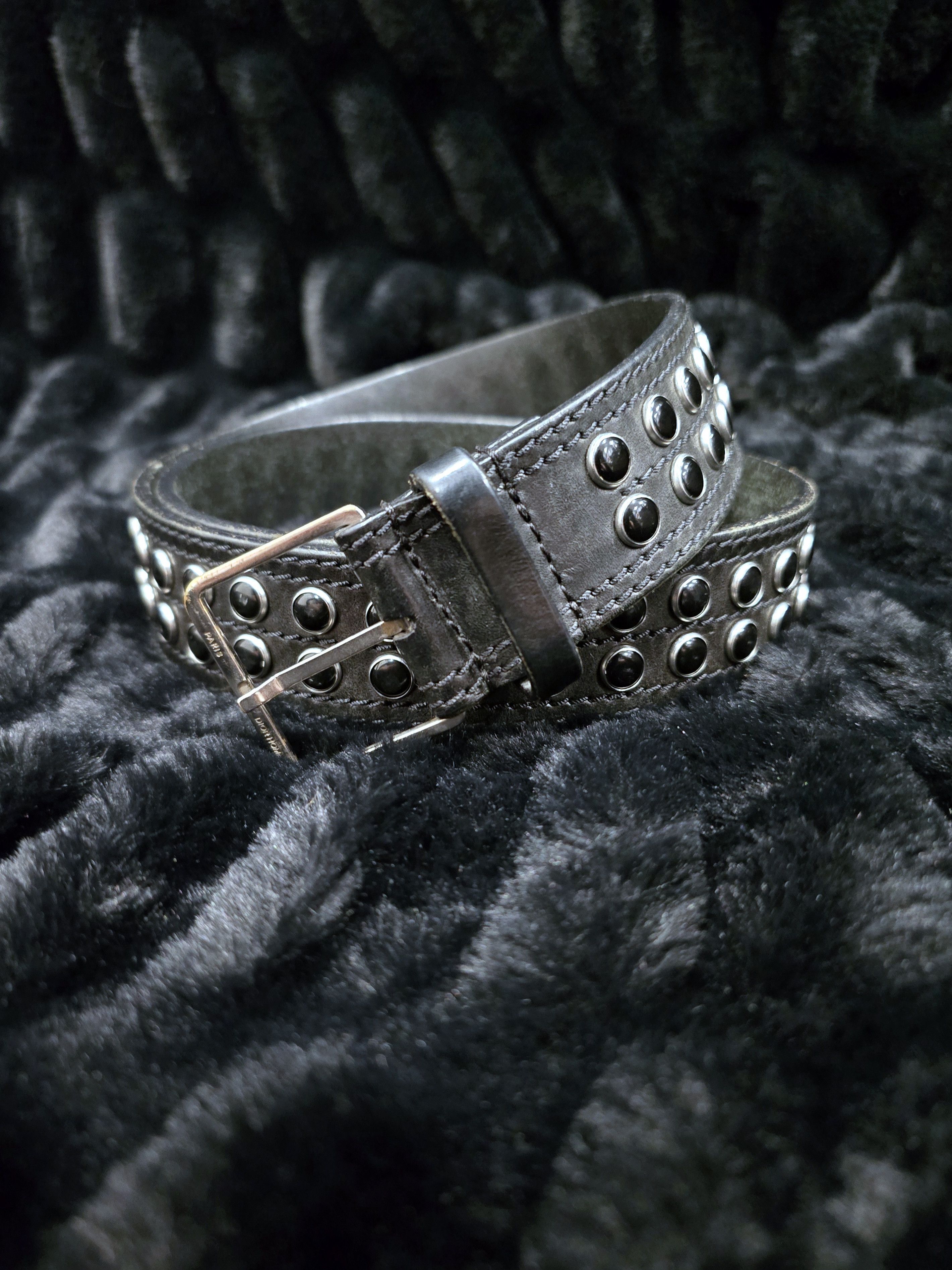 小物 Dior Homme AW05 H buckle leather belt Dior Homme AW05 Hedi Slimane 'H' Buckle Leather Belt – DRIEW