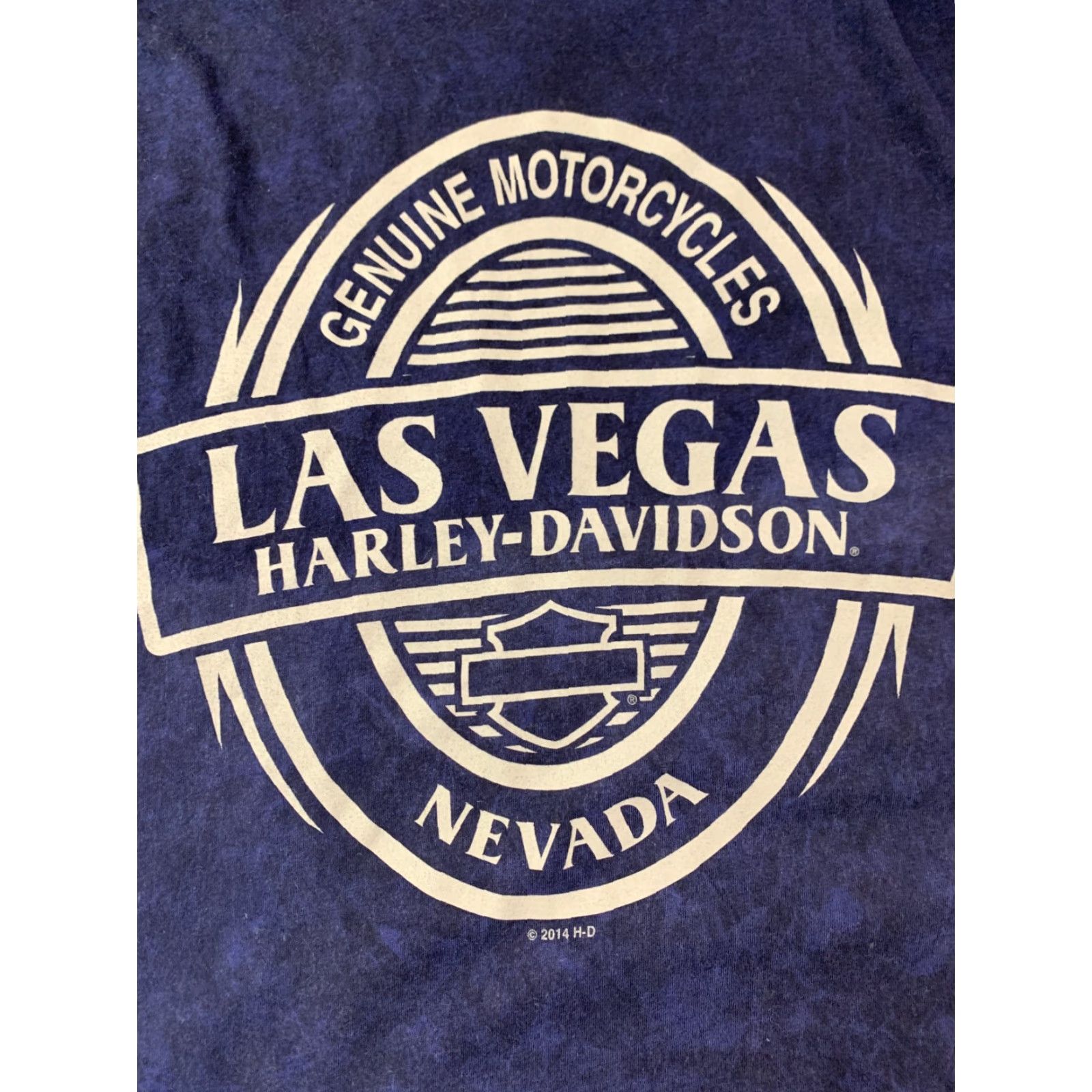 Harley Davidson HARLEY DAVIDSON NAVY BLUE VEST SHIRT JERSEY OFFICIAL PRODUCT XL Mens Las Vegas Nevada 2014 100% Cotton Vintage: No Motor Cycles Size US XL / EU 56 / 4 - 7 Thumbnail