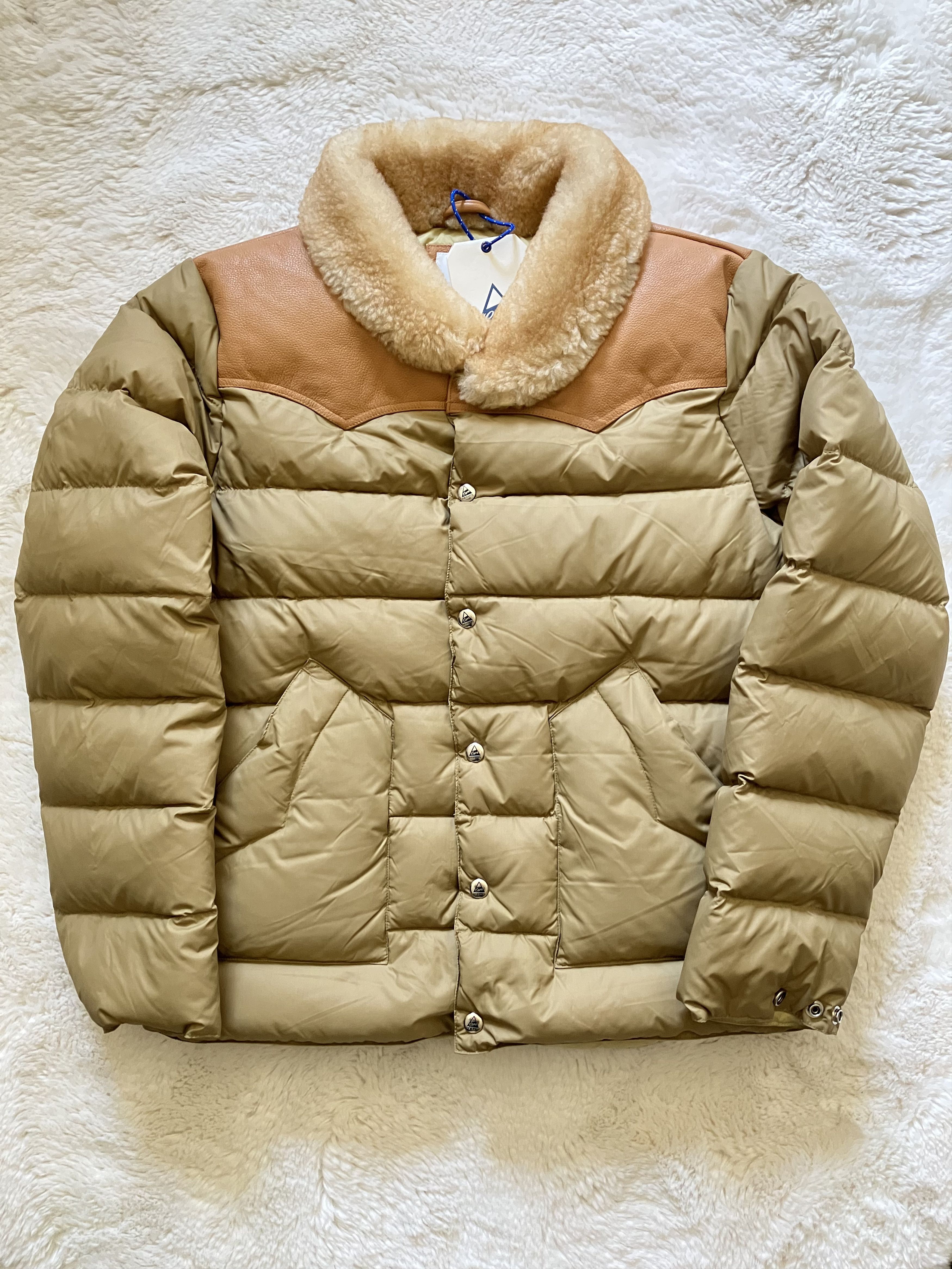 Cape Heights Cape Heights Shearling Collar Down Jacket Size US M / EU 48-50 / 2 - 1 Thumbnail