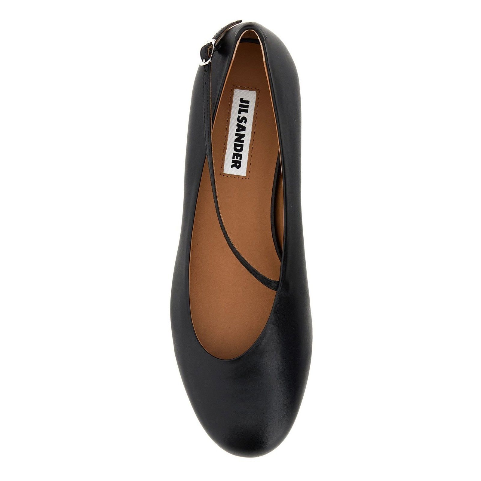 JIL SANDER Black Elyss Ballerinas New & Authentic (Women's s