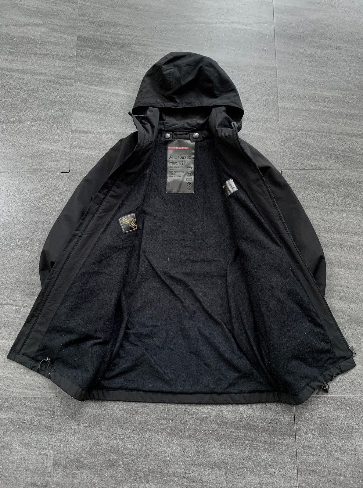 Prada FREE TAX! 2000s Goretex Packable Coat Jacket Size US S / EU 44-46 / 1 - 7 Thumbnail