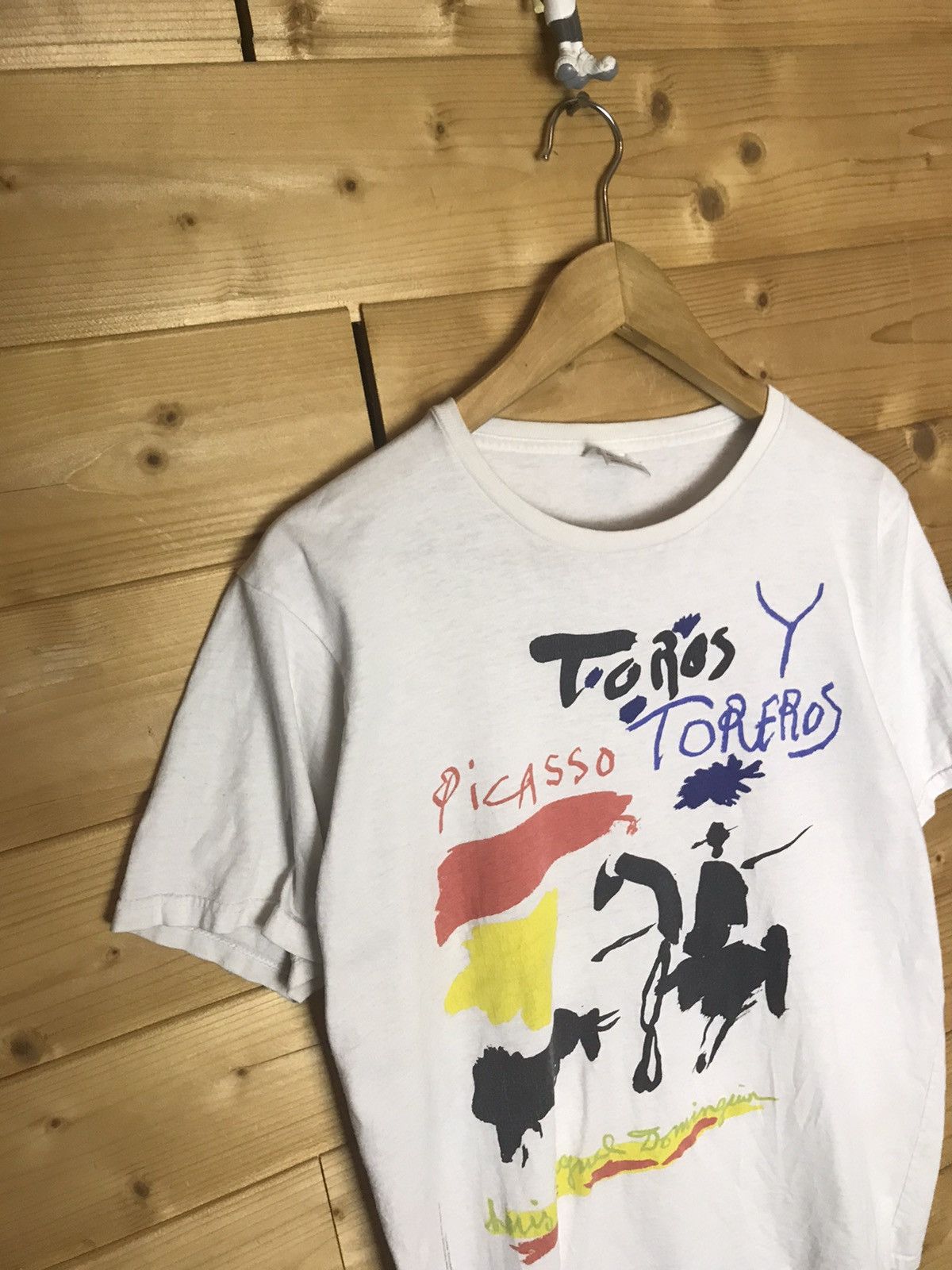 Vintage Vintage Picasso Toros short t-shirt Size US L / EU 52-54 / 3 - 2 Thumbnail