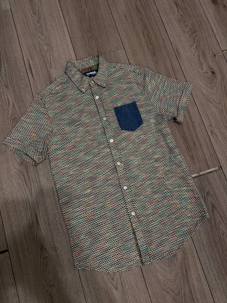 Desigual Desigual Shirt Mens Short Sleeve Size S Avant-Garde Size US S / EU 44-46 / 1 - 2 Thumbnail