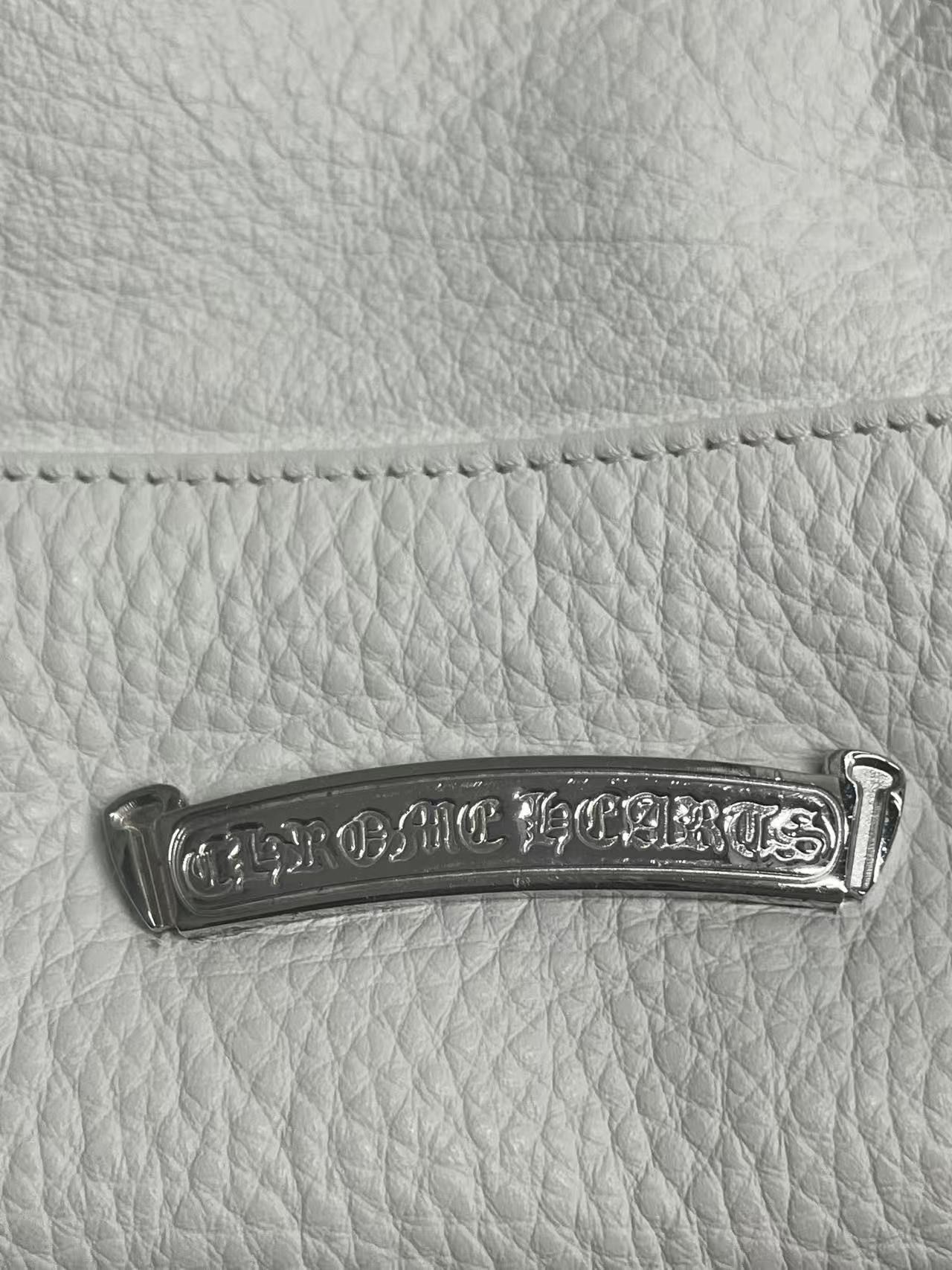 Chrome Hearts Chrome Hearts Silver Star Patch White Tote Bag Size ONE SIZE - 10 Thumbnail