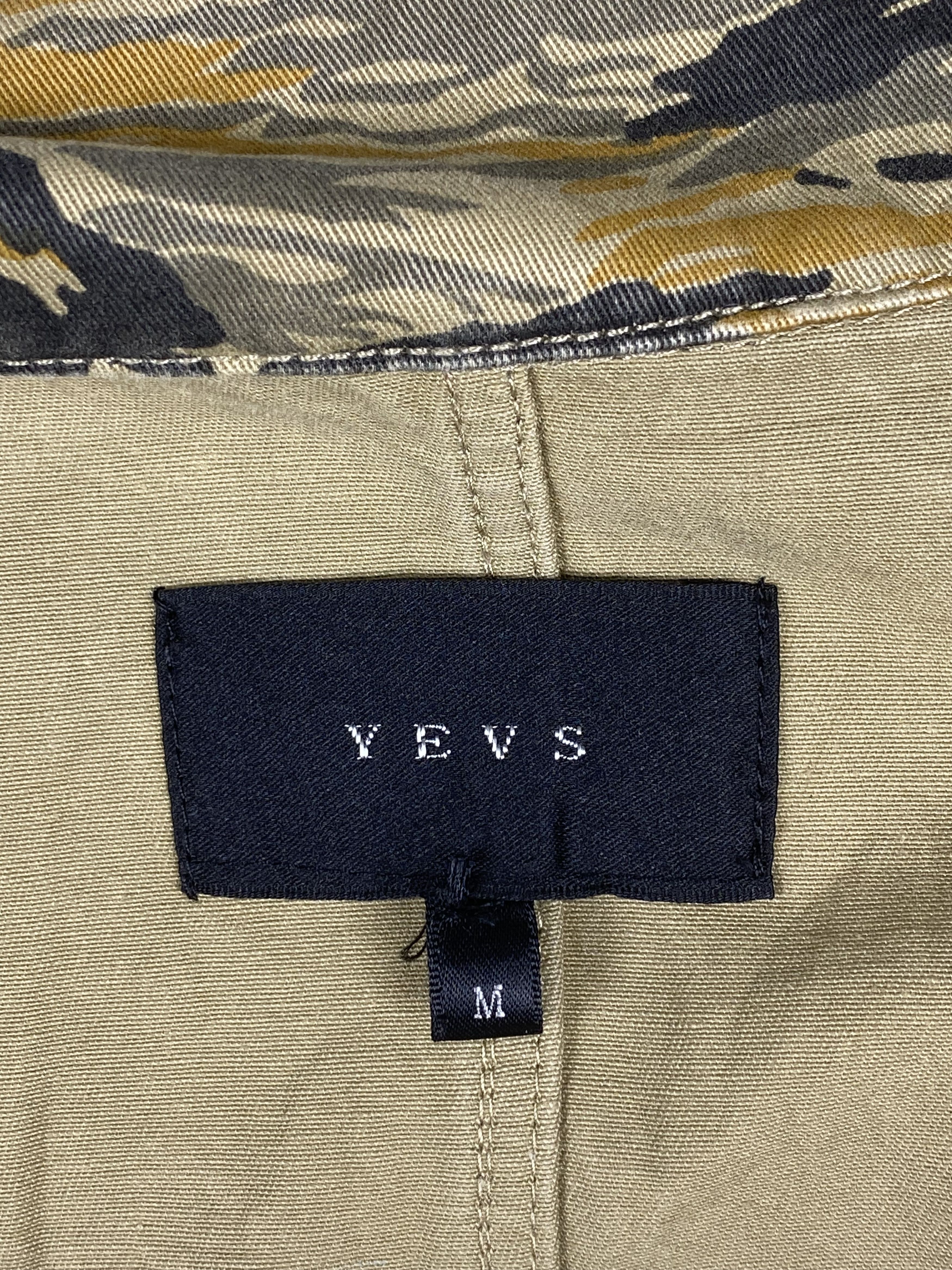 Japanese Brand Vintage Yevs Camo Double Zip Up Jacket Size US M / EU 48-50 / 2 - 10 Thumbnail