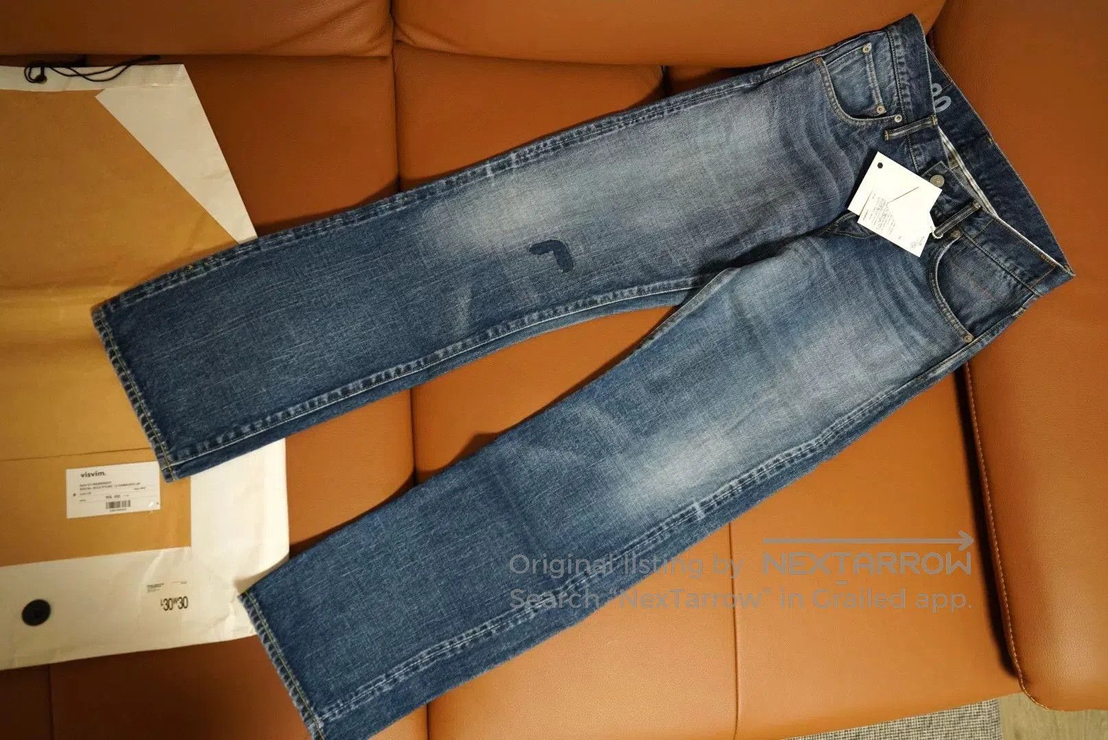 Visvim VISVIM 13D20 SOCIAL SCULPTURE Jeans. Size US 30 / EU 46 - 1 Thumbnail