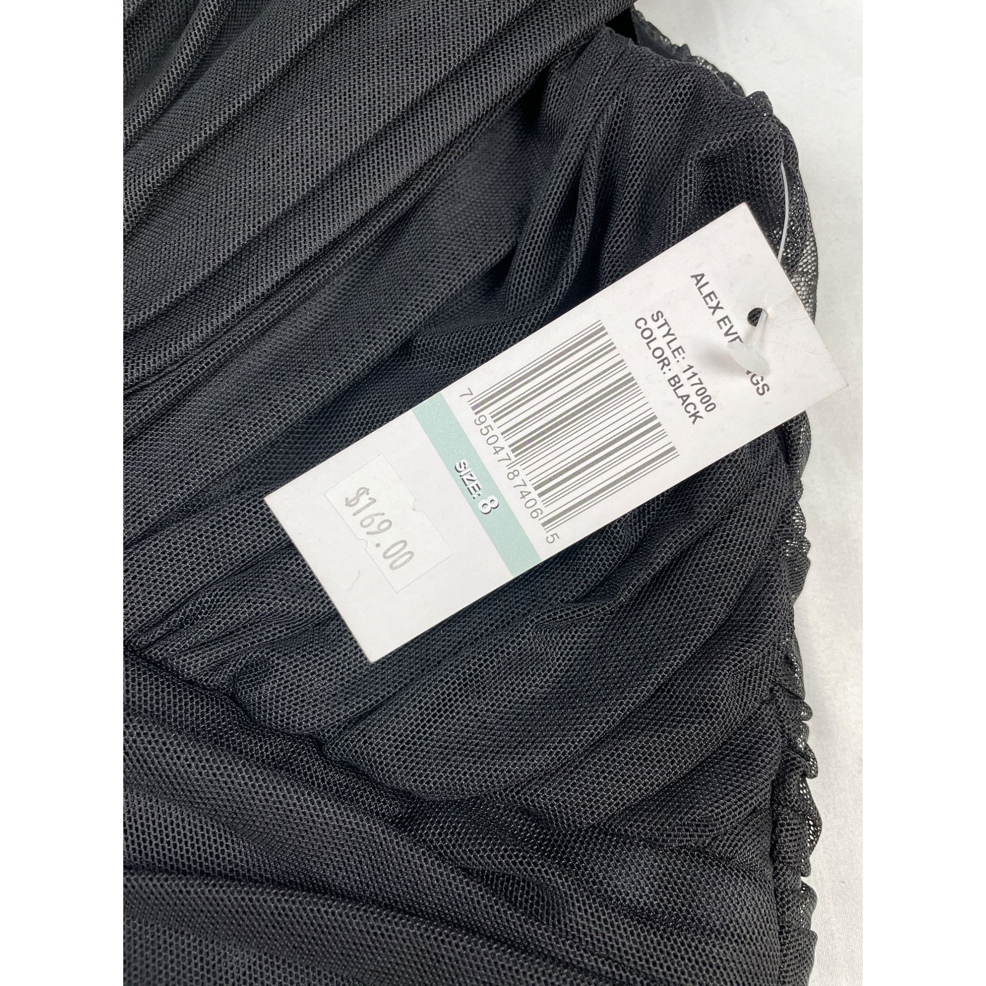 Other Alex Women's Black Evening Gown off the Shoulder/Dress/Maxi Size M / US 6-8 / IT 42-44 - 5 Thumbnail