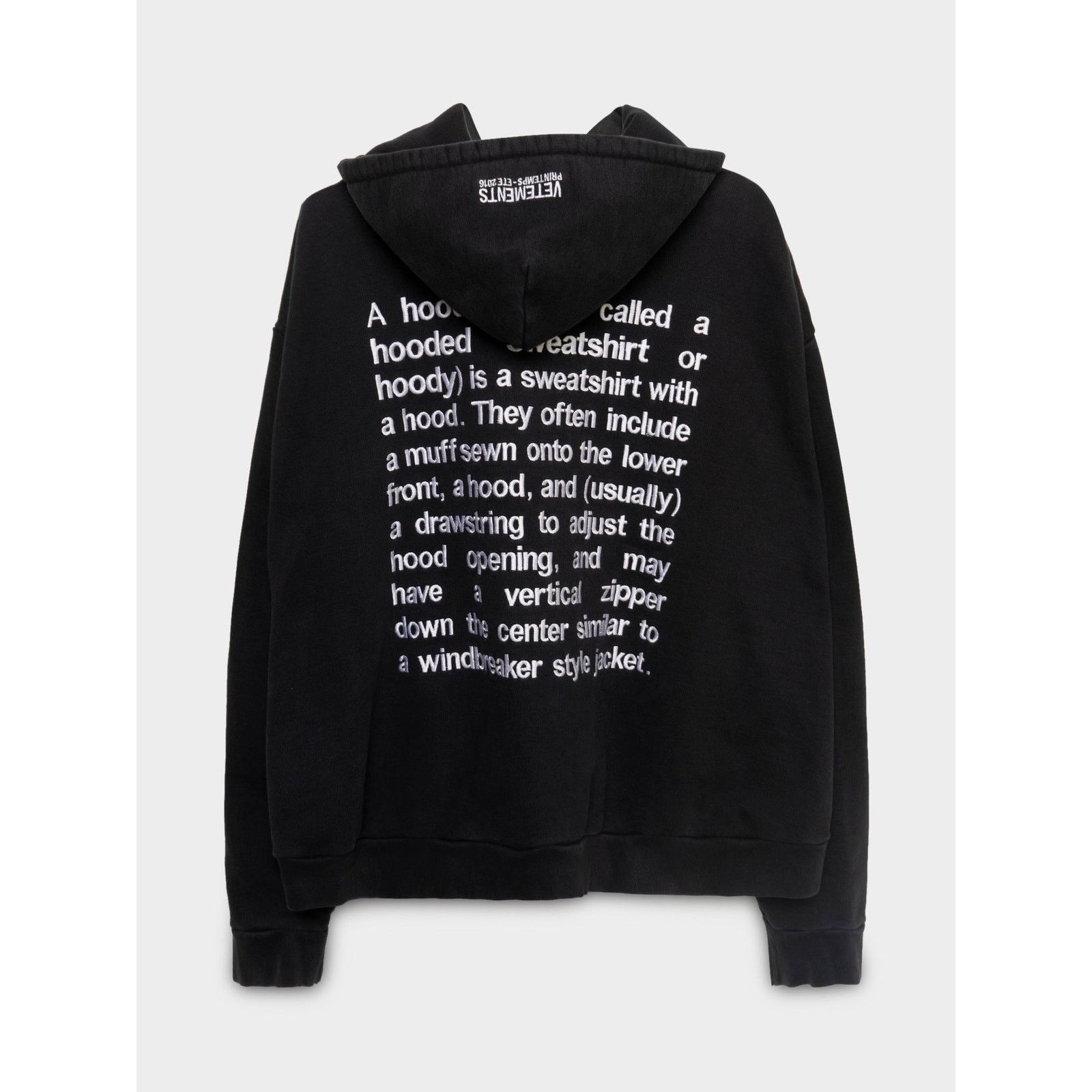 Vetements Vetements FUCK Definition Hoodie | Grailed