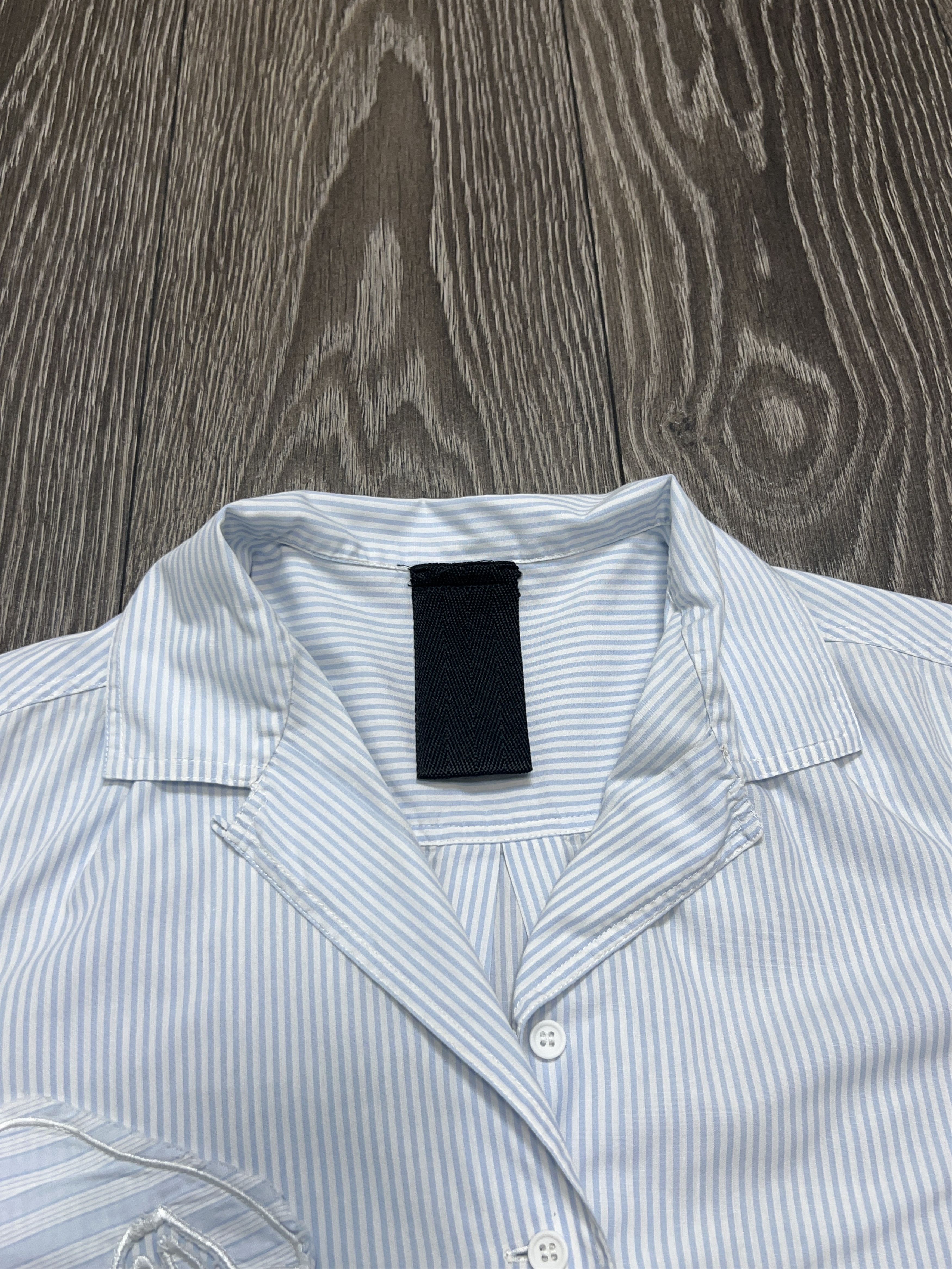 Rundholz Black Label Striped Shirt Blouse Button Long Slee Size M / US 6-8 / IT 42-44 - 2 Thumbnail