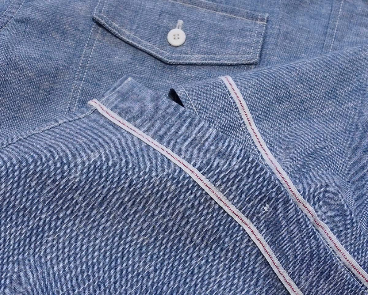 Visvim VISVIM ICT Pioneer Chambray L/S Shirt LT.Indigo 3 Size US L / EU 52-54 / 3 - 5 Thumbnail