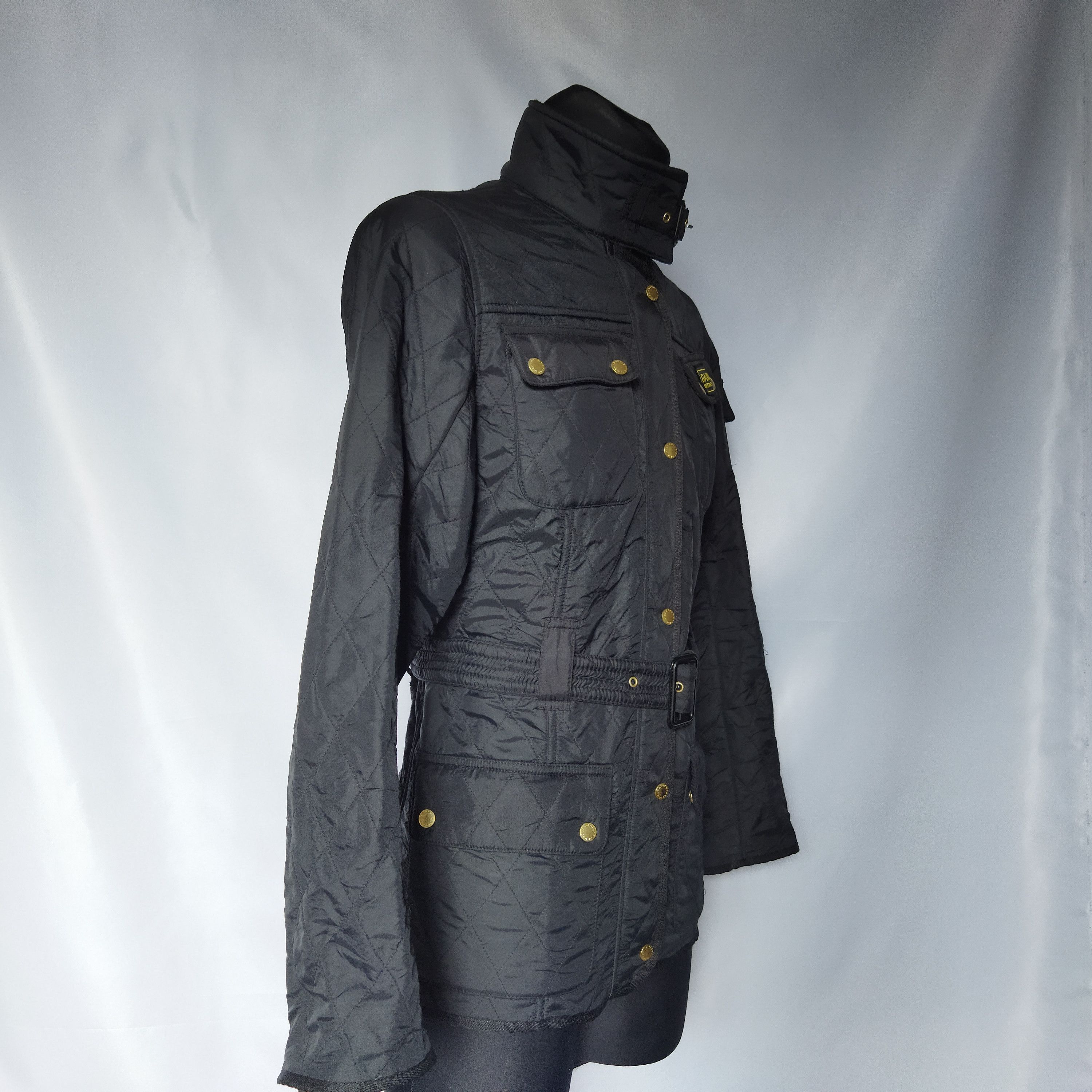 Barbour × Vintage Women’s Quilted Bomber Jacket Barbour International Size 10 Size L / US 10 / IT 46 - 5 Thumbnail