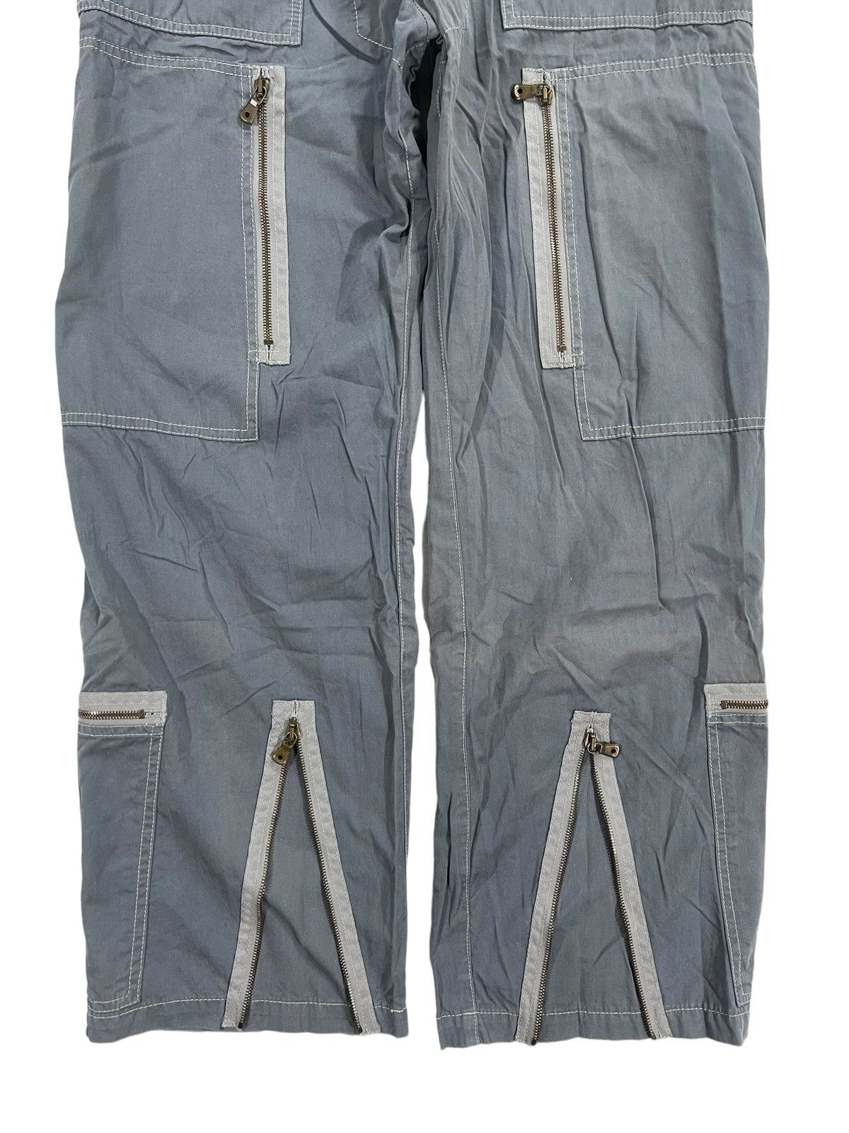 Dolce & Gabbana AW2003 Parachute Flight Cargo Pants Size US 33 - 10 Thumbnail