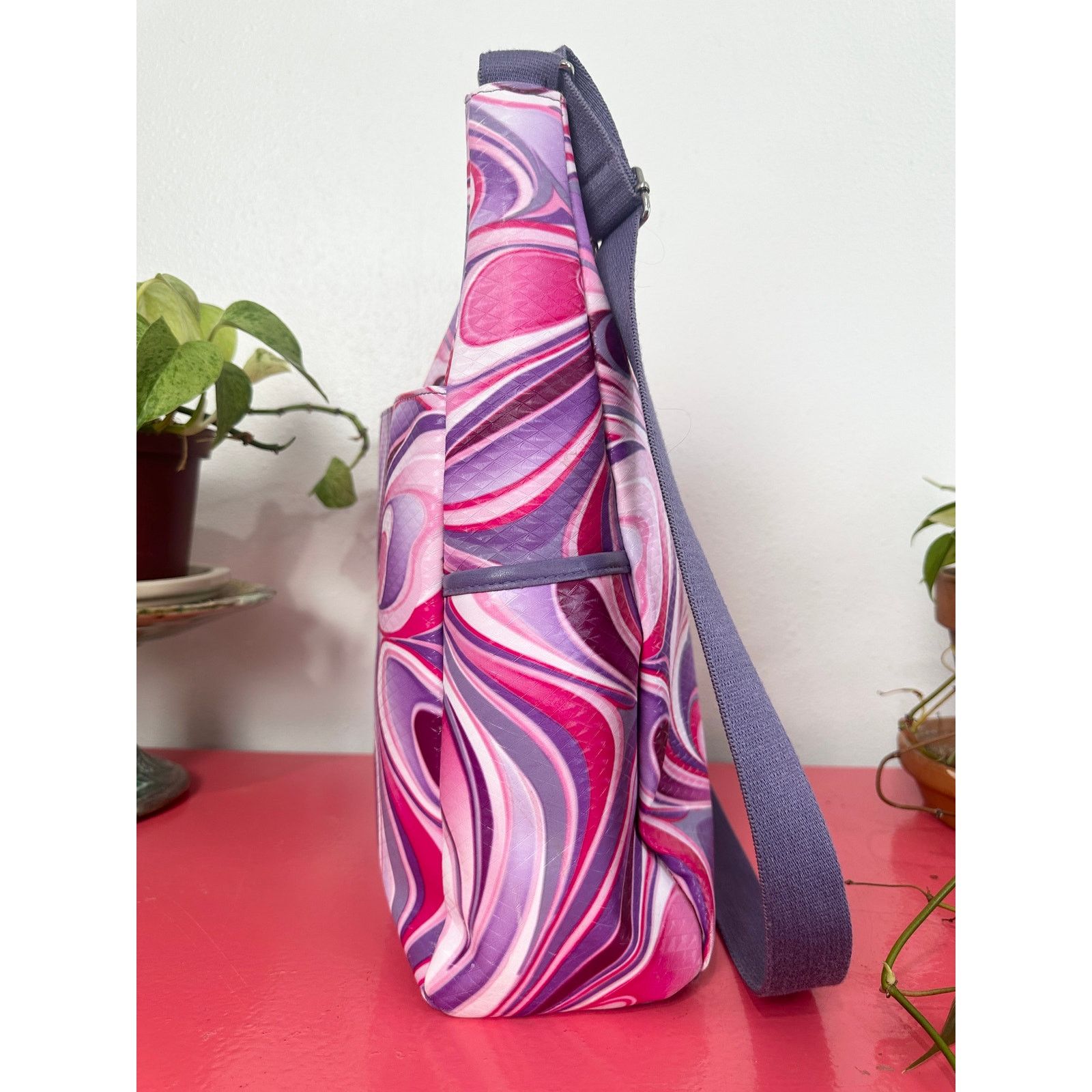 Other Y2K Psychedelic Swirl Crossbody Shoulder Bag Size ONE SIZE - 7 Thumbnail