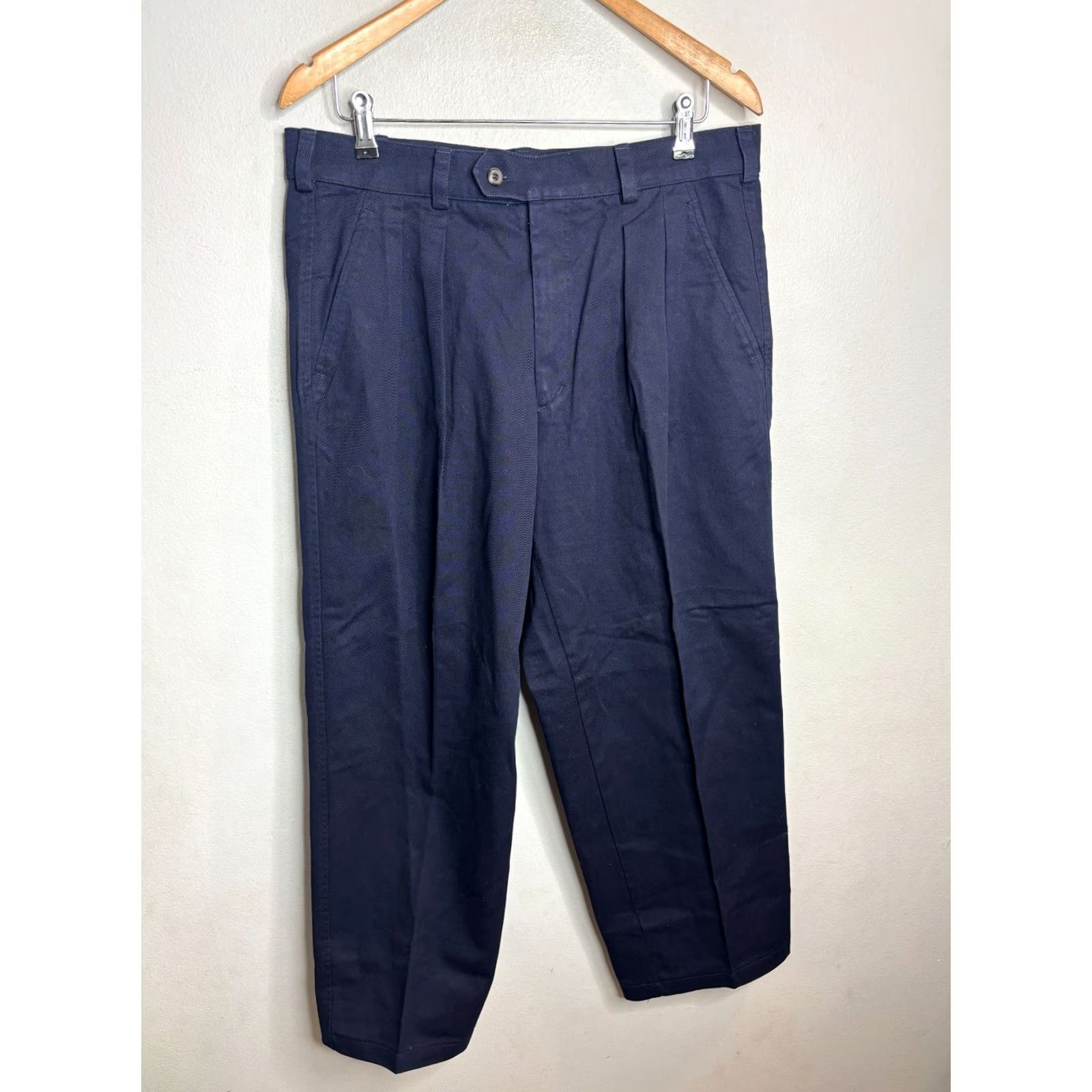 Patagonia VINTAGE Patagonia Canvas Chino Pants 36x32 Workwear Cotton Blue 90s Men Pants Chino 90s Mens Jeans Size US 36 / EU 52 - 5 Thumbnail