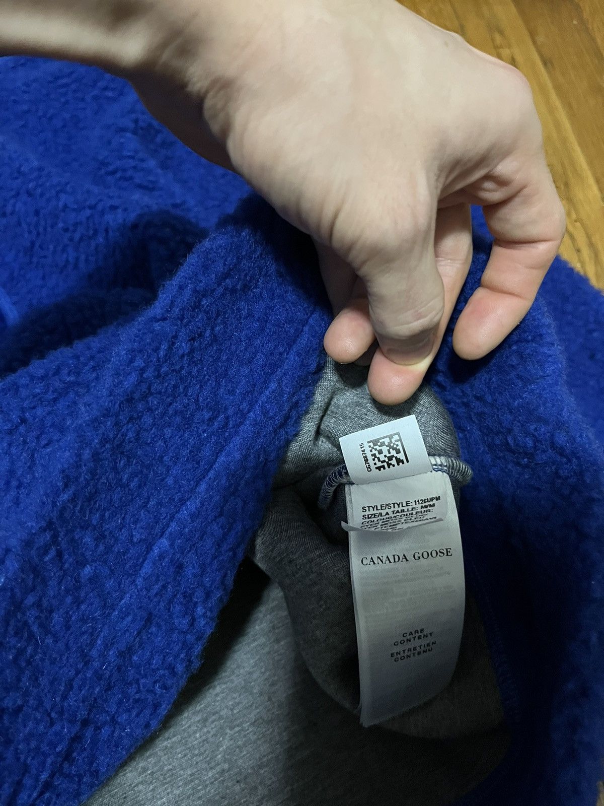 Canada Goose Canada Goose x Pyer Moss Puffer Fleece anorak CG disk blue M Size US M / EU 48-50 / 2 - 6 Thumbnail