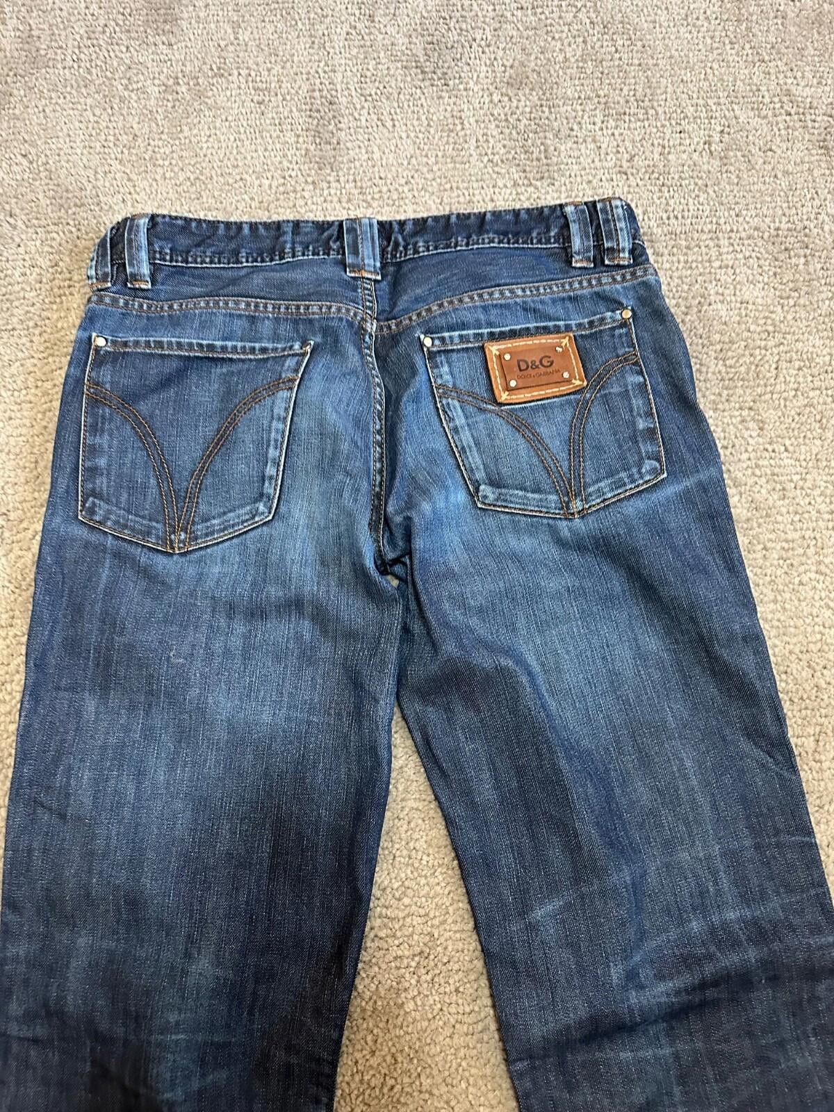 Dolce & Gabbana dolce gabbana denim jeans logo sz 33 Size US 33 - 4 Thumbnail