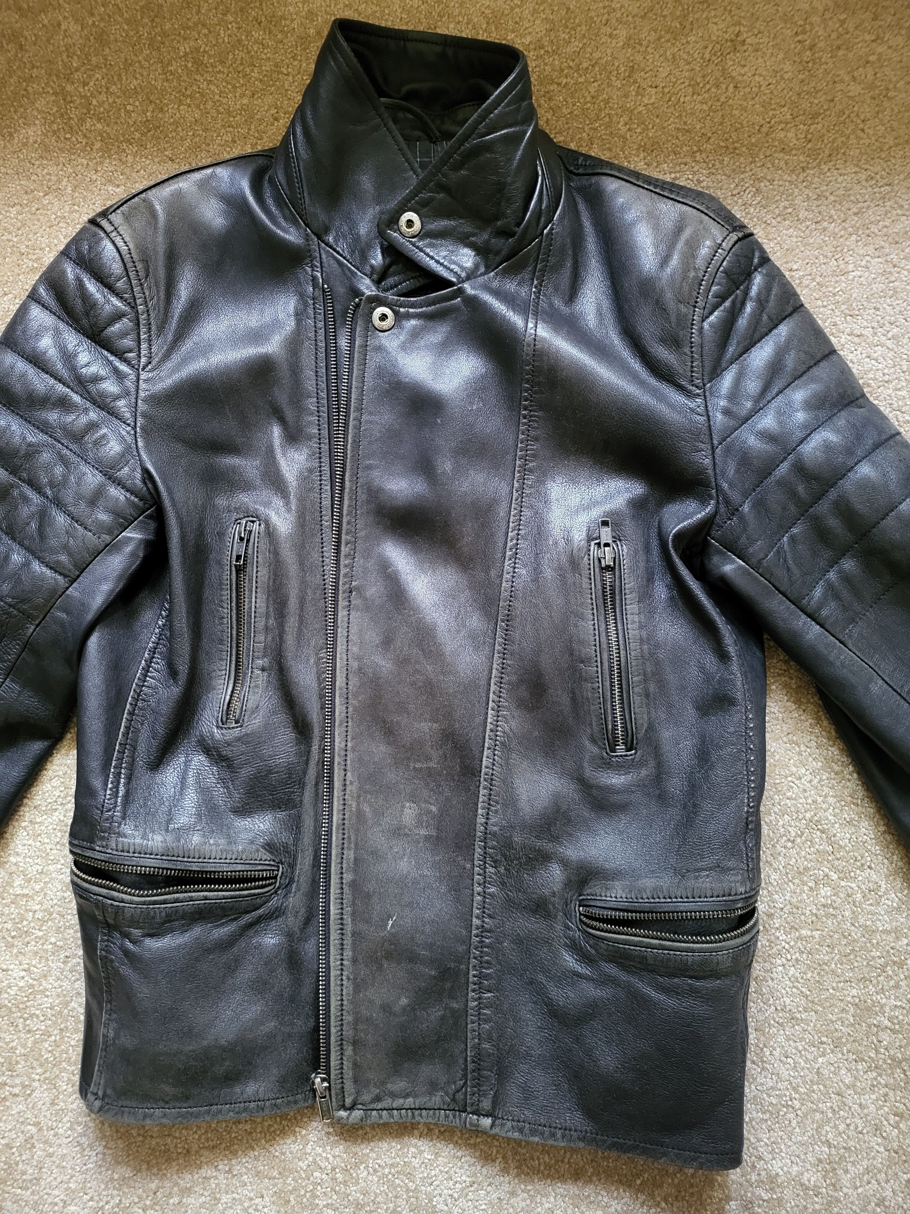 Danier Vintage Danier Calfskin Leather Motorcycle Jacket Size US XS / EU 42 / 0 - 12 Thumbnail