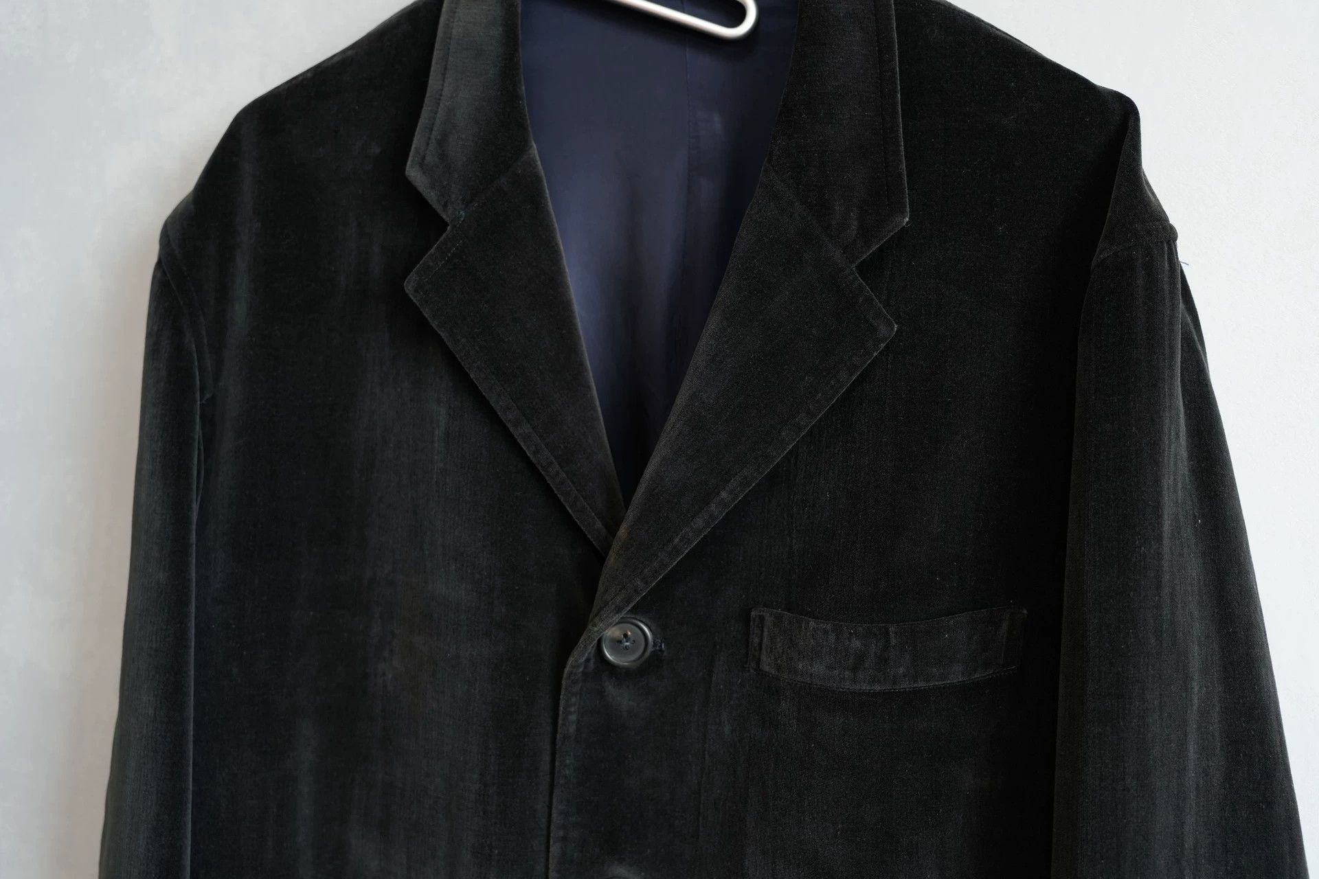 Yohji Yamamoto Yohji Yamamoto 96AW Y's for Men Velvet Luster Jacket S Size US S / EU 44-46 / 1 - 3 Thumbnail