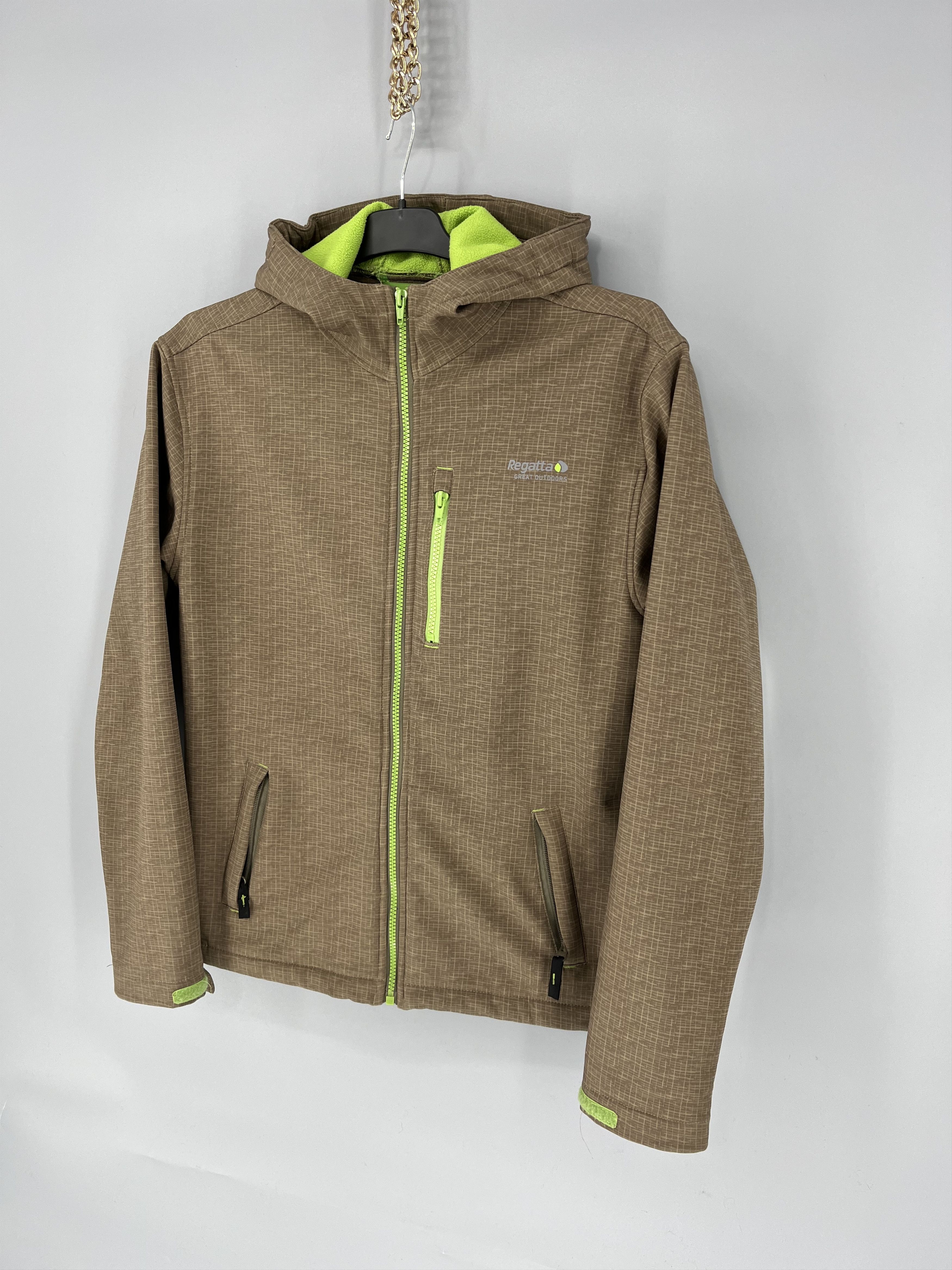 Vintage Regatta Softshell Outdoor Jacket/Waterproof Rain Jacket Size XS / US 0-2 / IT 36-38 - 3 Thumbnail