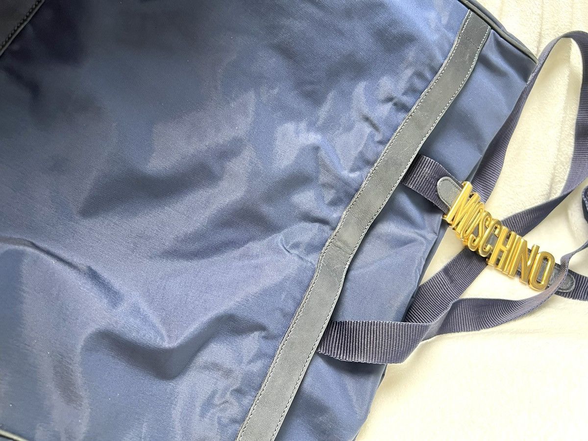 Moschino Moschino Nylon Large Tote – Navy Size ONE SIZE - 8 Thumbnail