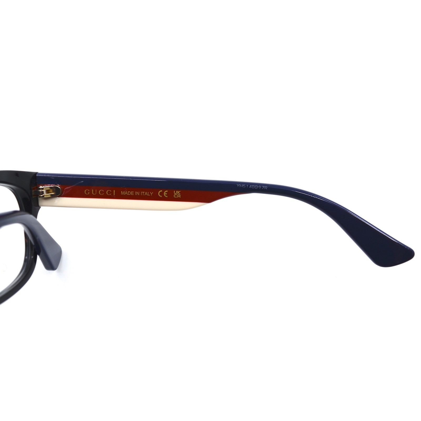 Gucci NEW GUCCI GG0278O 001 BLACK MULTICOLOR EYEGLASSES FRAME Size ONE SIZE - 14 Thumbnail