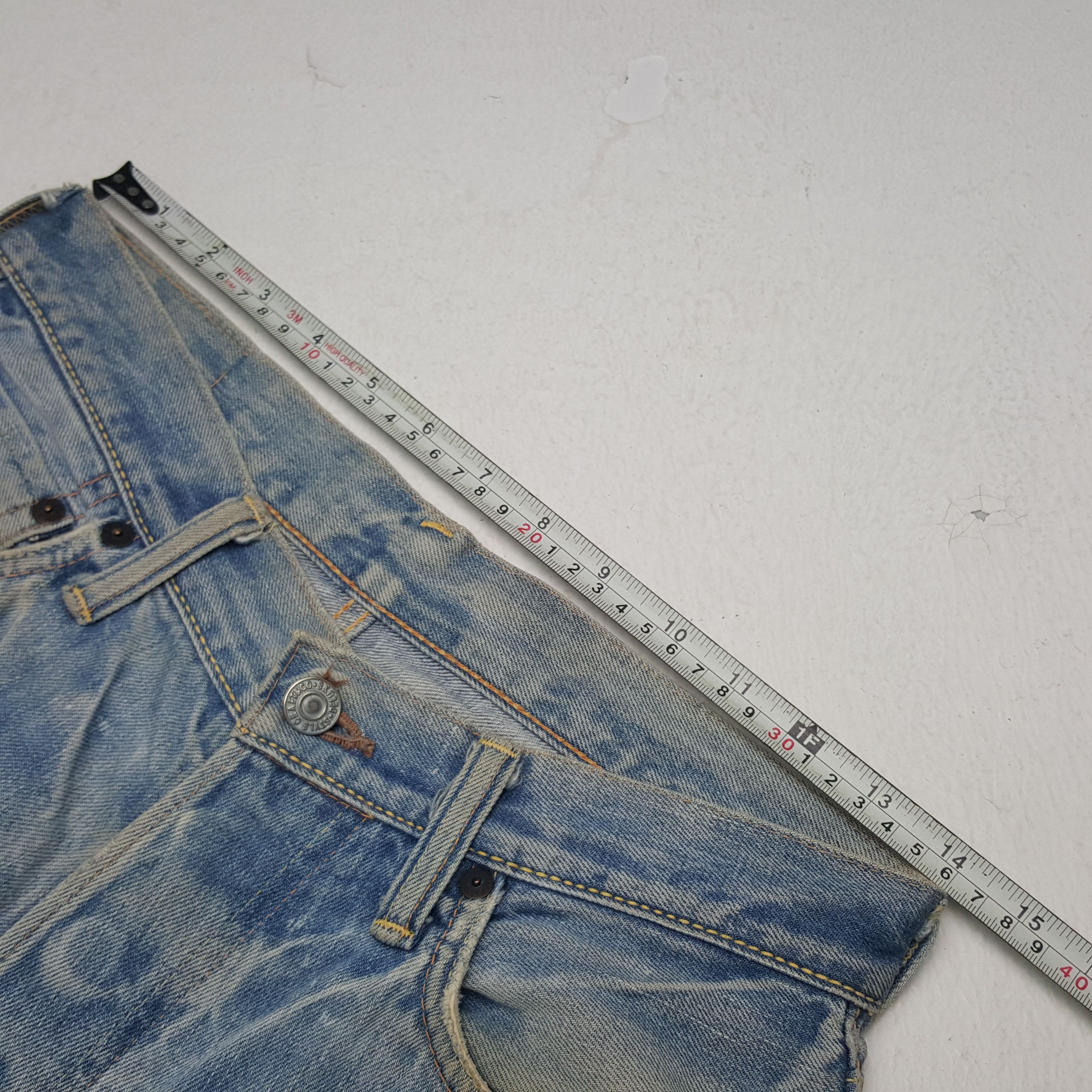 Evisu × Japanese Brand × Vintage Vintage Evisu Japanese Brand Daicock Custom Art Denim Jeans Size US 28 / EU 44 - 7 Thumbnail