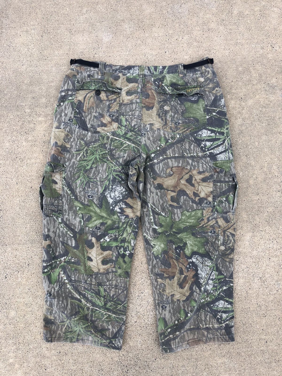 Vintage Vintage faded camo cargo pants Size US 42 / EU 58 - 3 Thumbnail