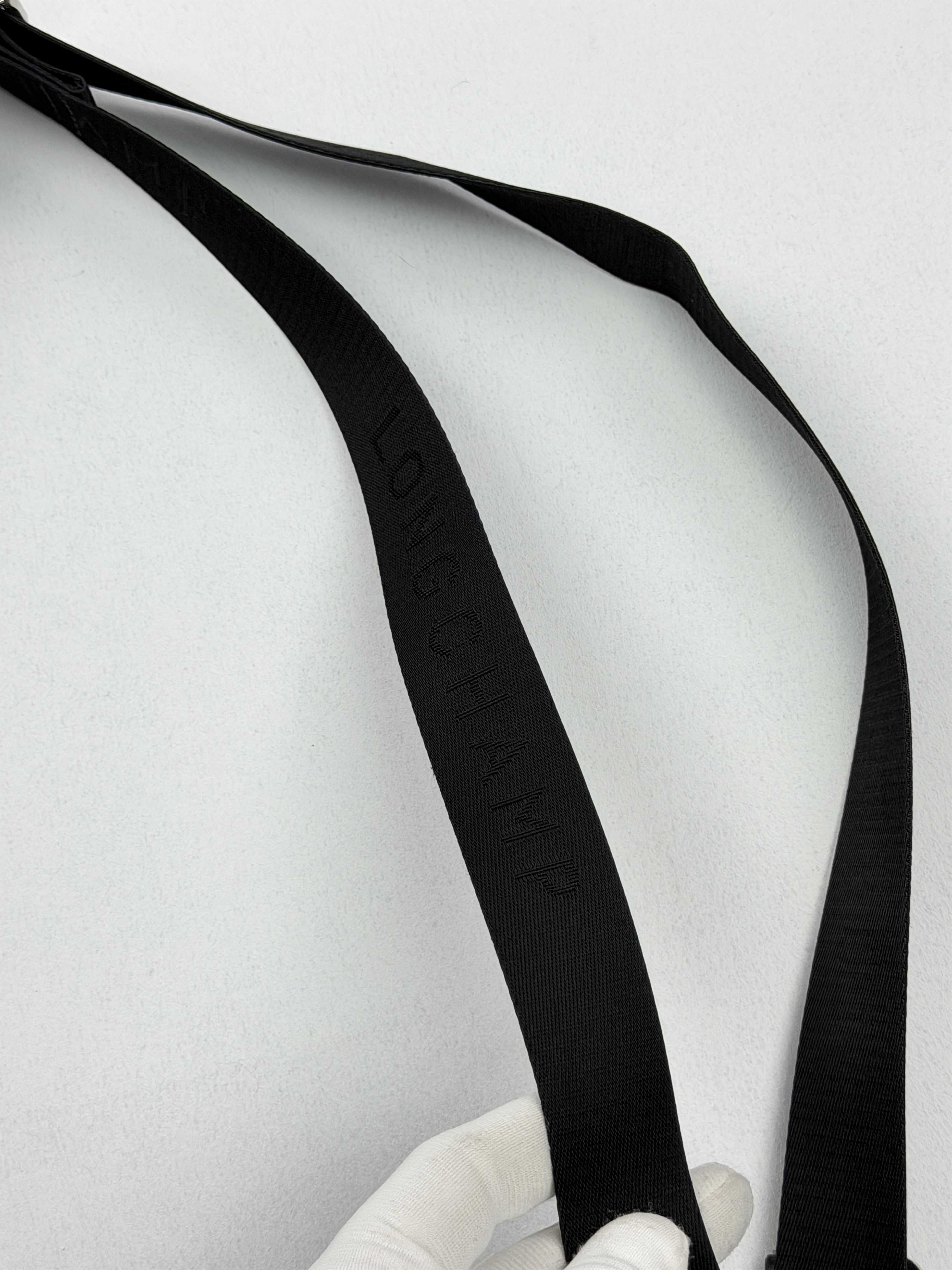 Longchamp Vintage Longchamp Black Nylon Crossbody Messenger Bag Size ONE SIZE - 11 Thumbnail